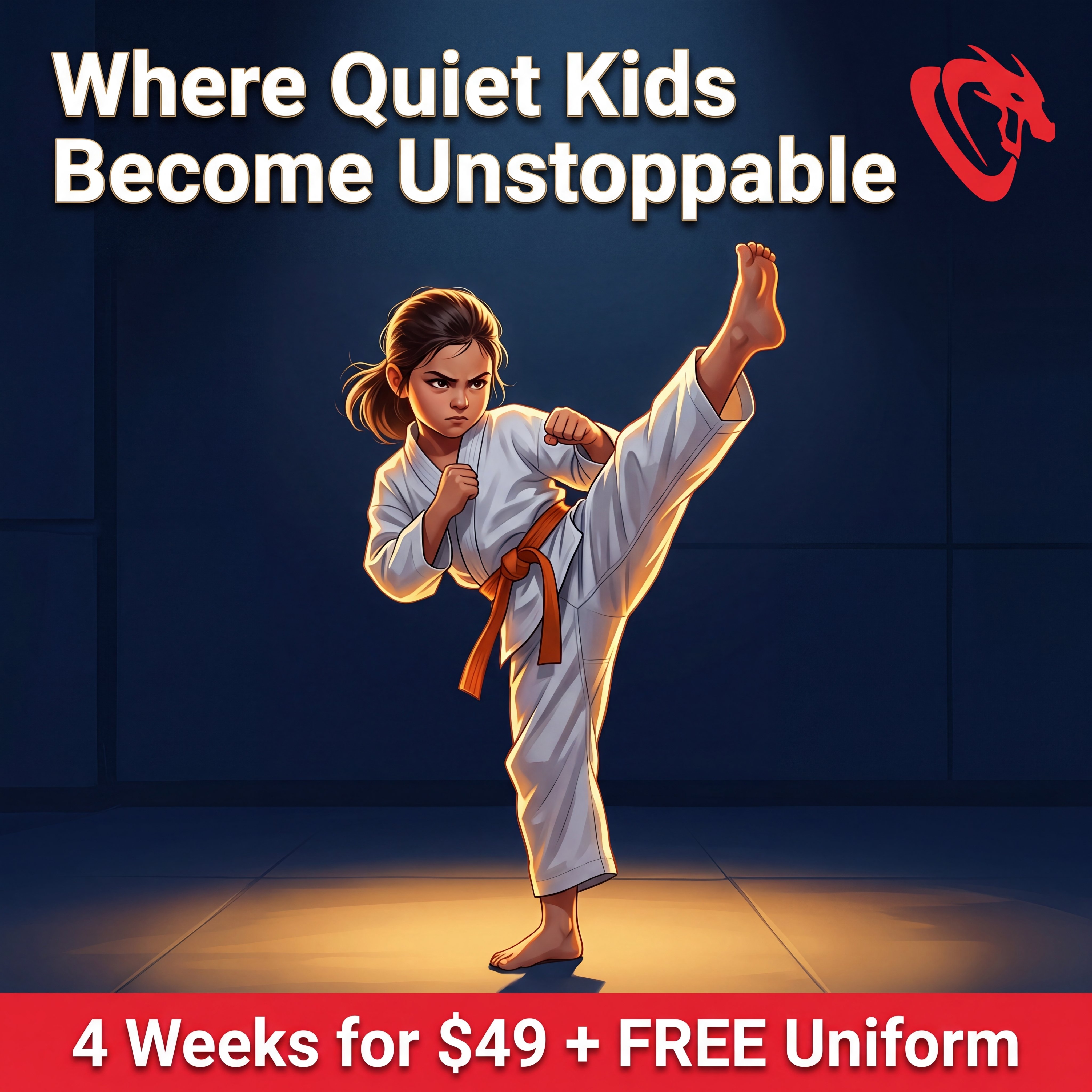 House of Dragons Taekwondo Facebook ad