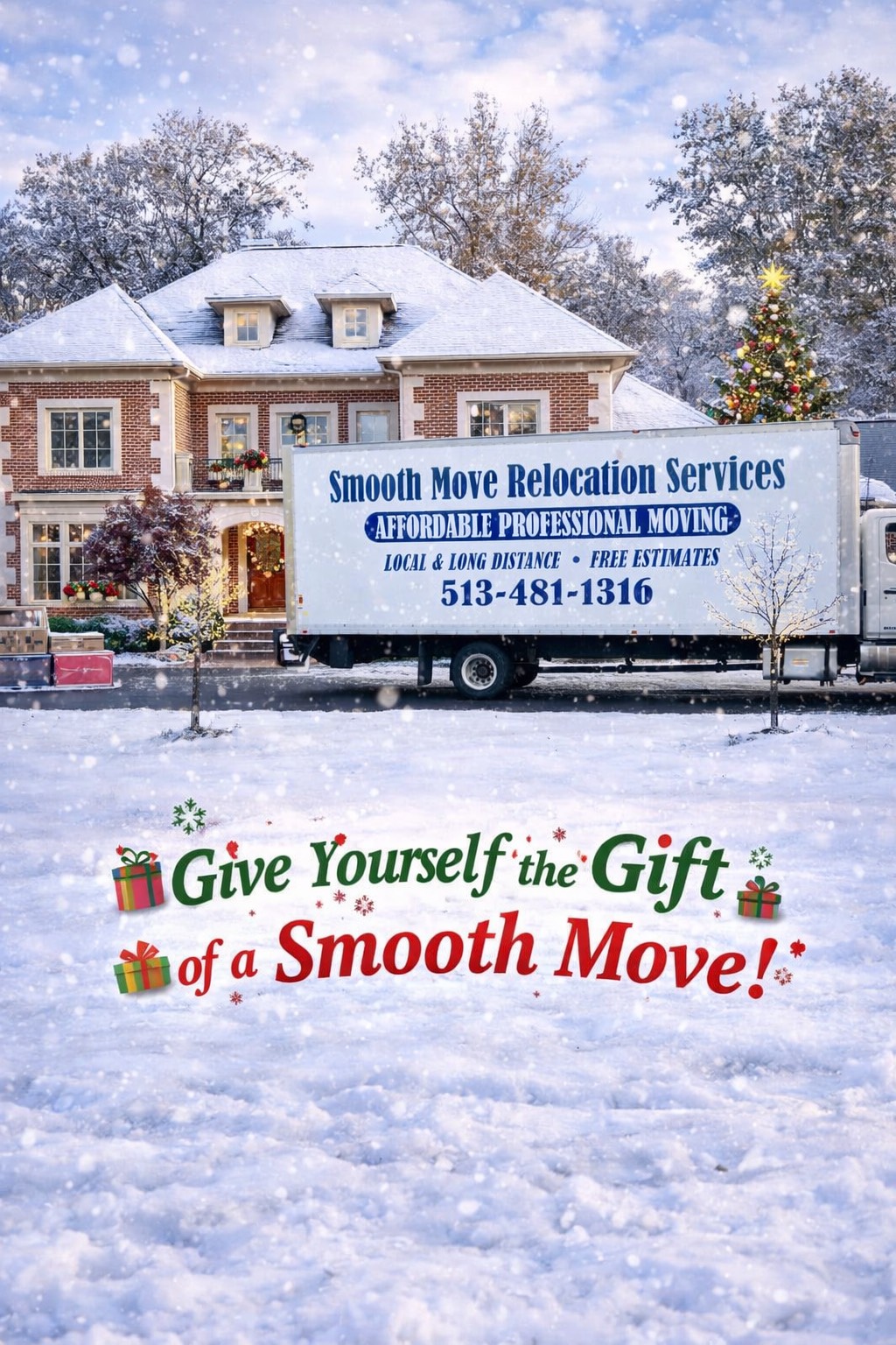 Smooth Move Relocation Services Facebook ad: Trusted by families and businesses across Mason, West…