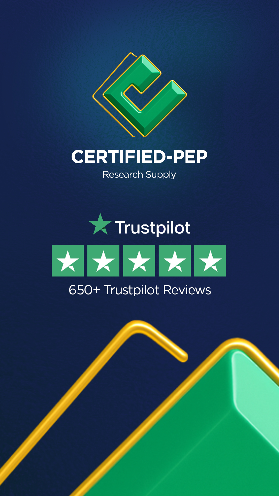 Certified Peptides Facebook ad from Jan 5, 2026