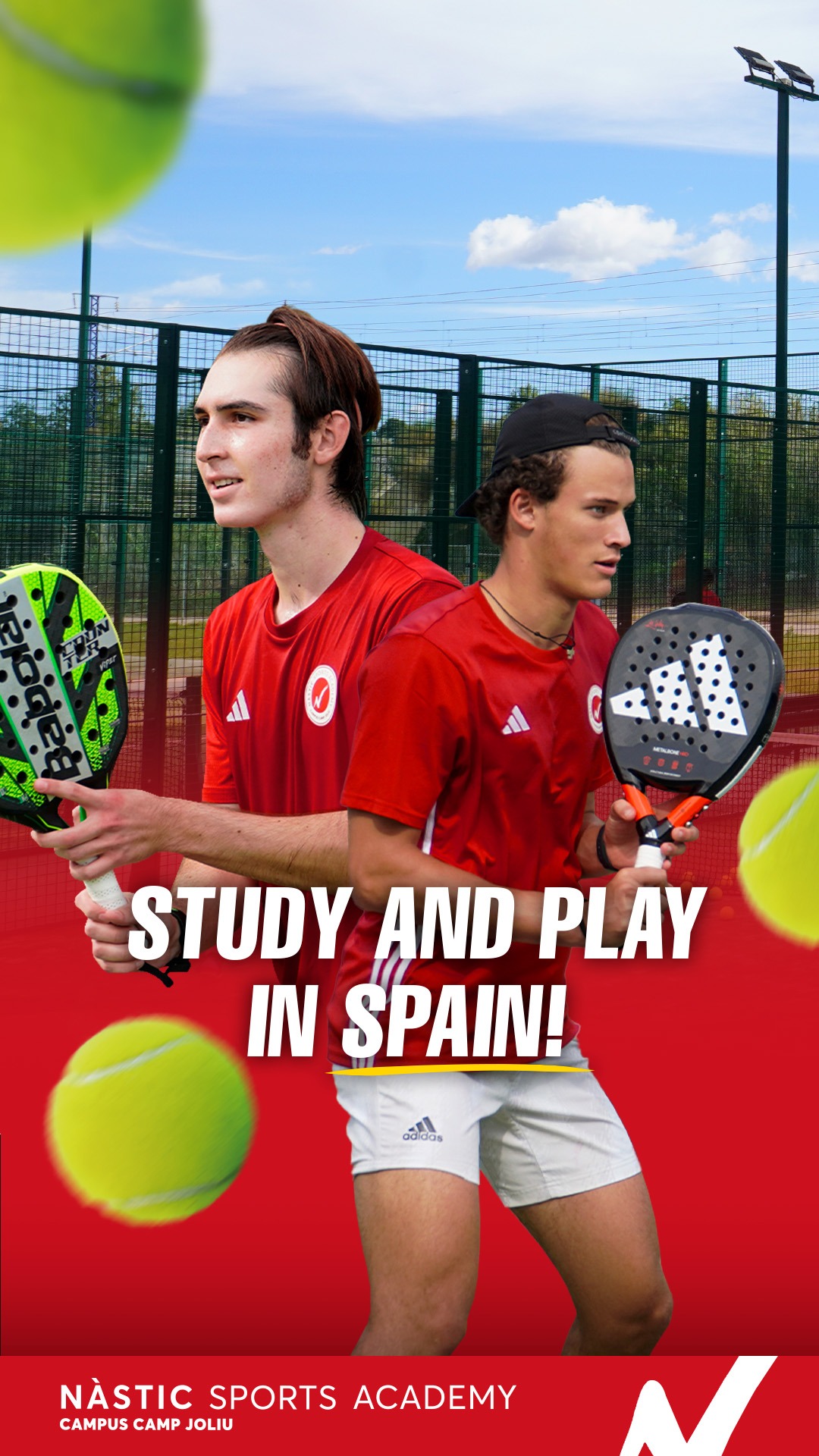 Nastic Soccer Academy Facebook ad