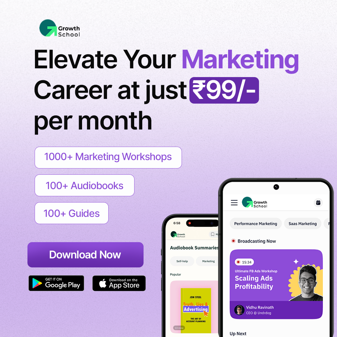 GrowthSchool Facebook ad