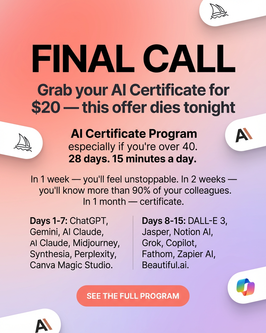 Coursiv Facebook ad