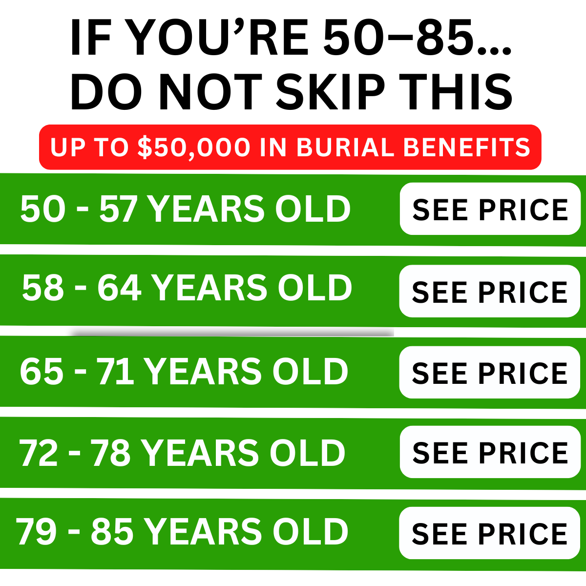 Final Expense Experts Facebook ad
