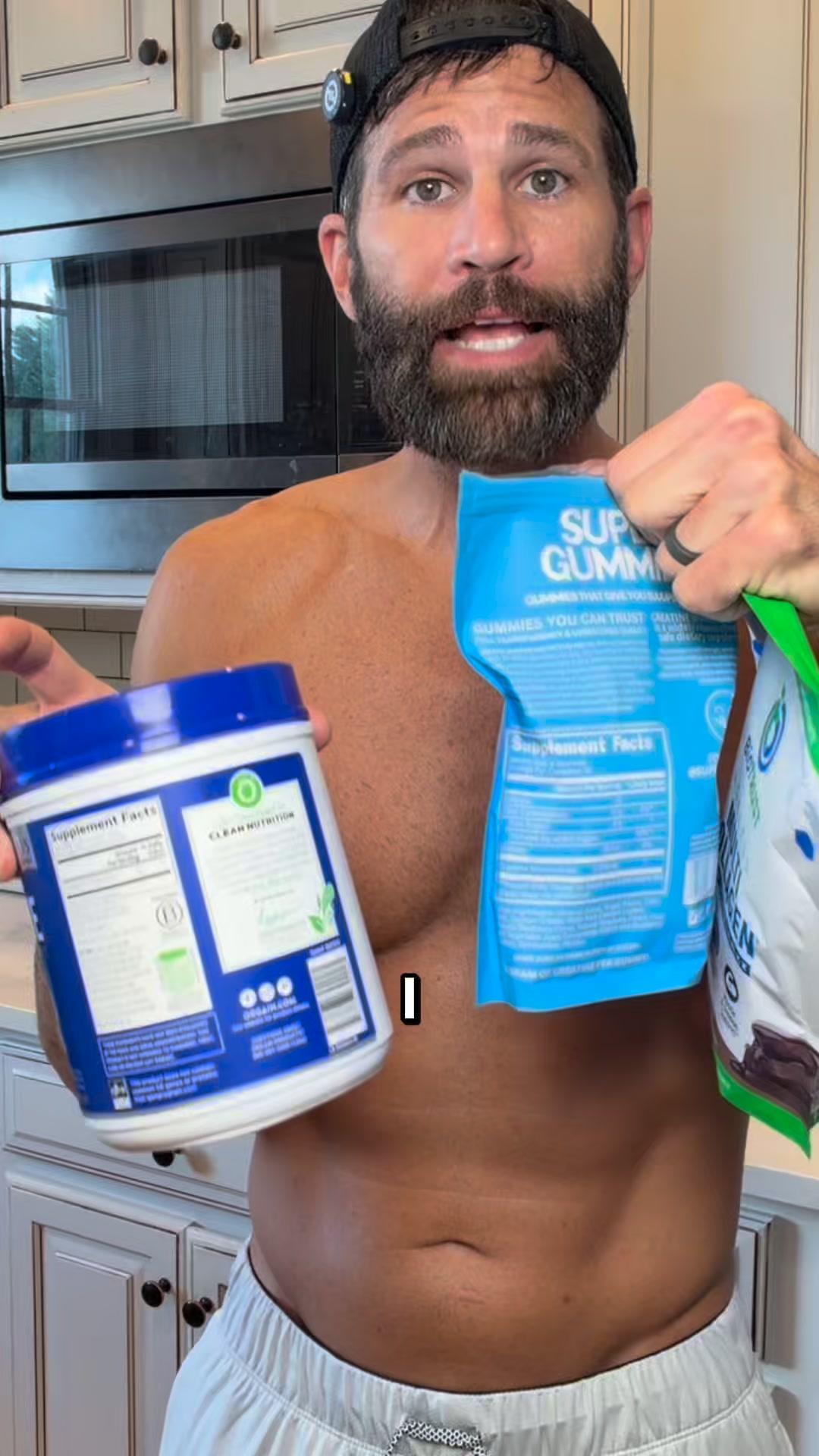 Sandhu Products Inc Facebook ad: 3-in-1 for Muscle, Brain & Gut Health