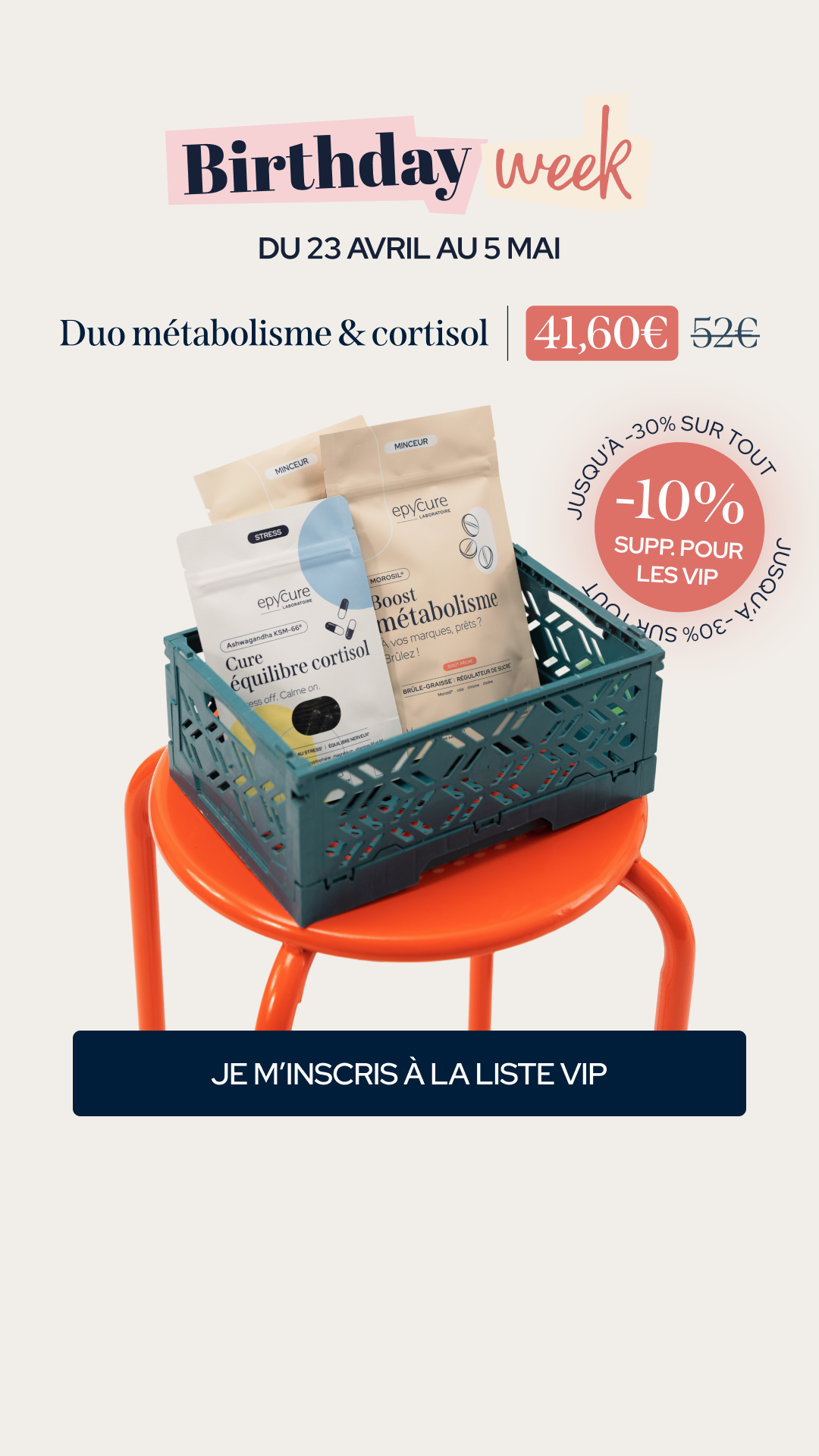 Epycure Facebook ad