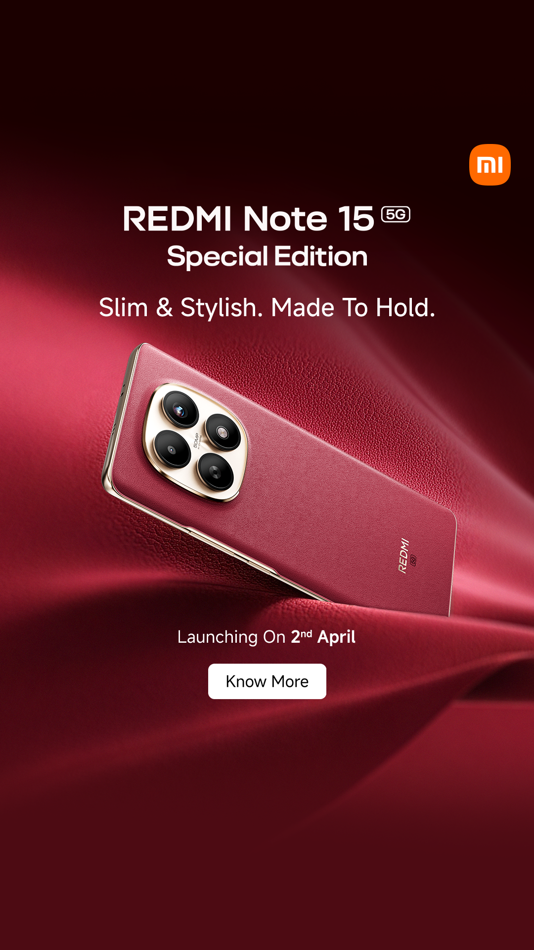 Redmi India Facebook ad from Mar 31, 2026
