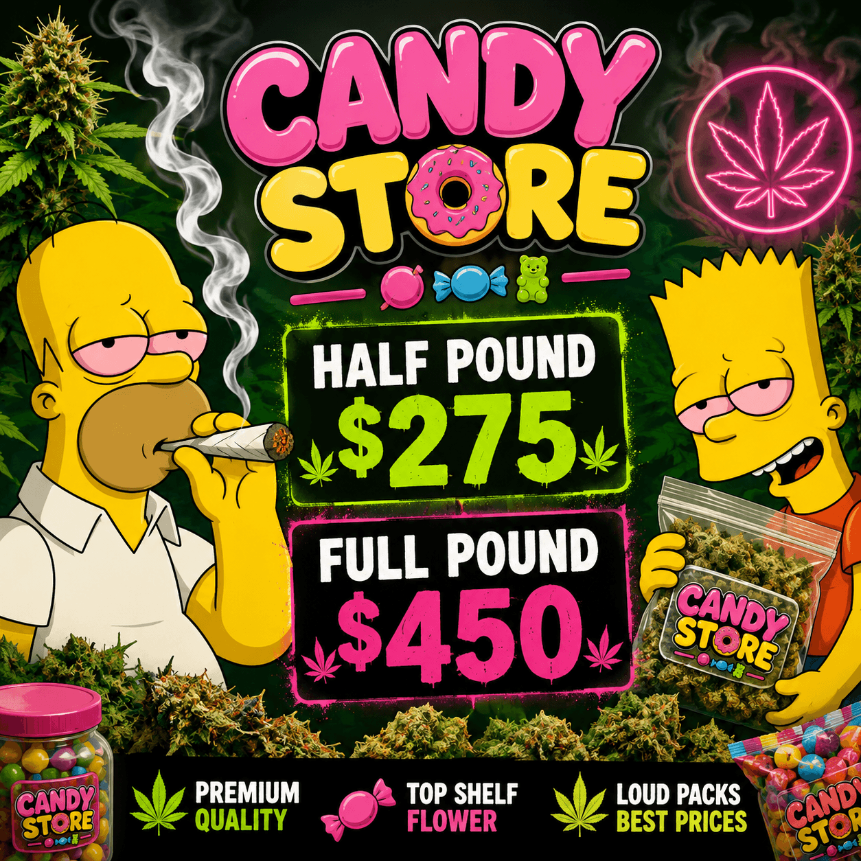 UperWeed Canada Facebook ad