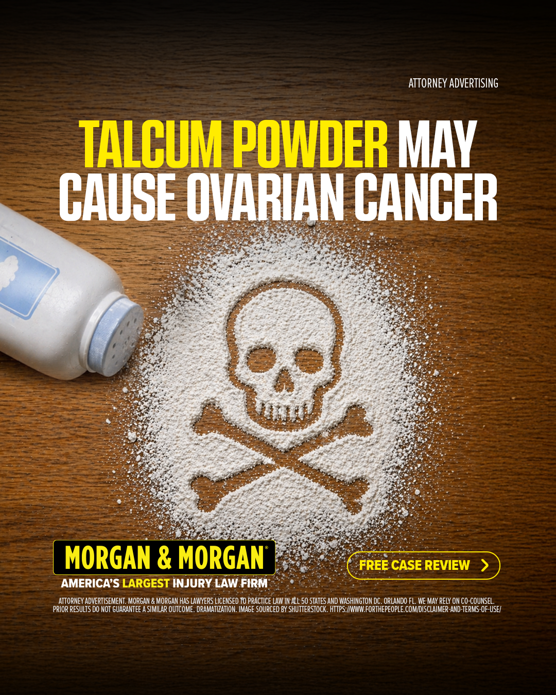 Morgan & Morgan Facebook ad