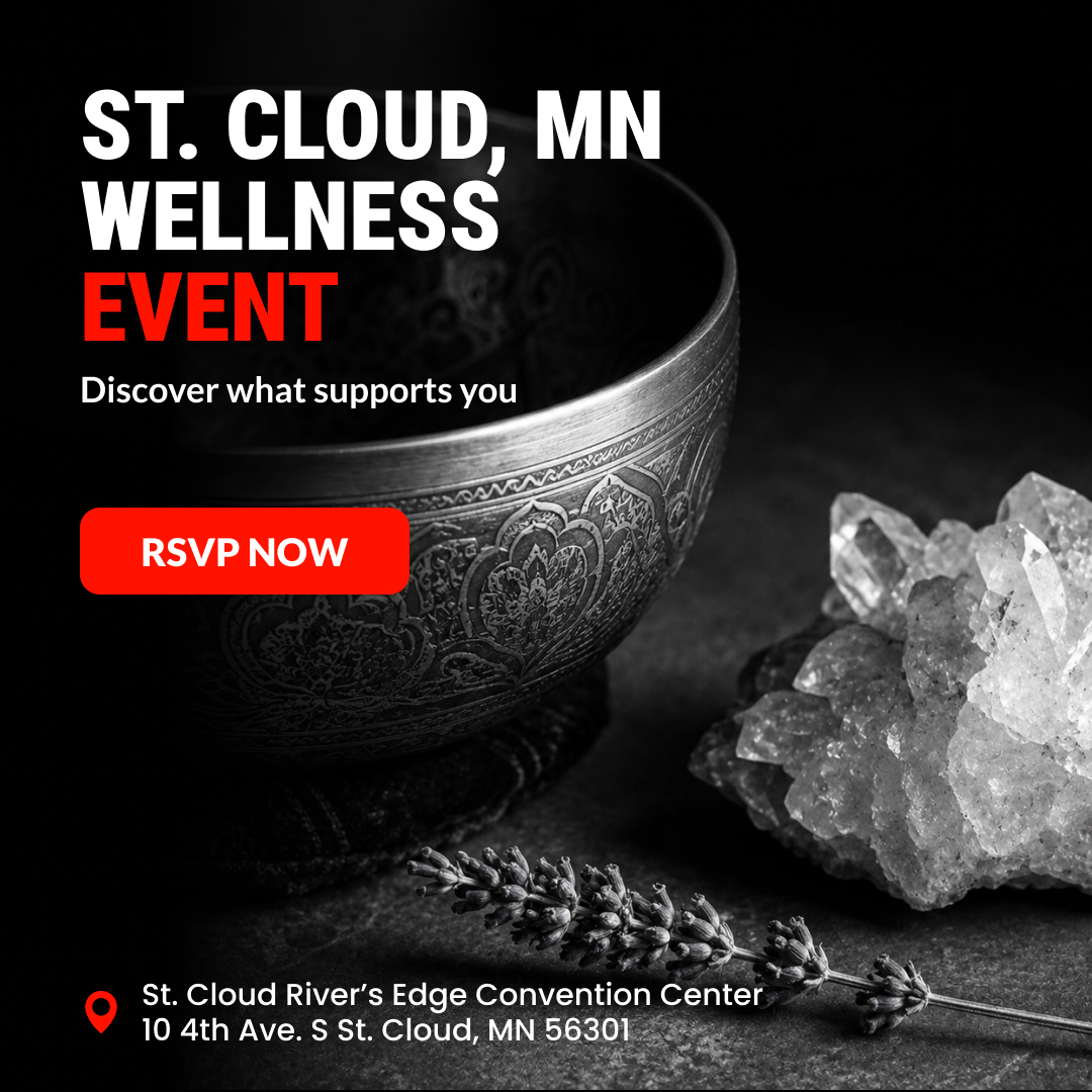 Rooted Holistic Healing & Wellness Fairs Facebook ad: Holistic Healing & Wellness Fair St. Cloud, MN