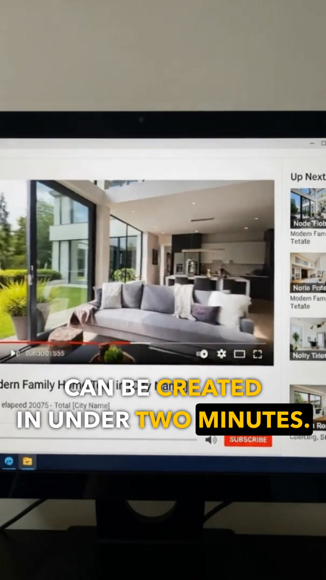 VideoTour.AI Facebook ad: Try it for Free with your Photos