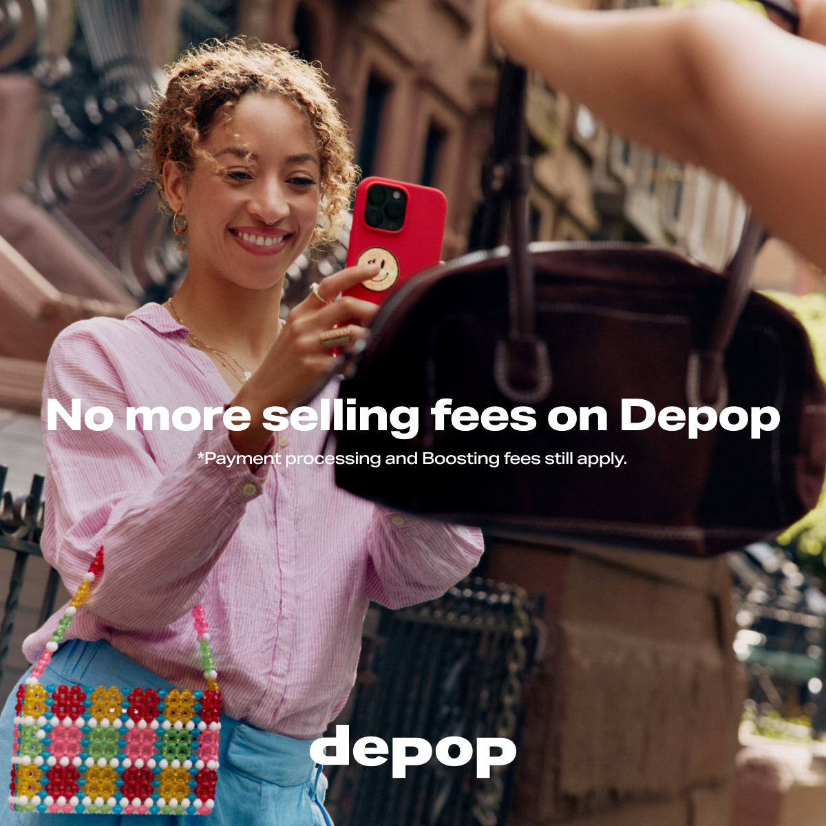 Depop Facebook ad
