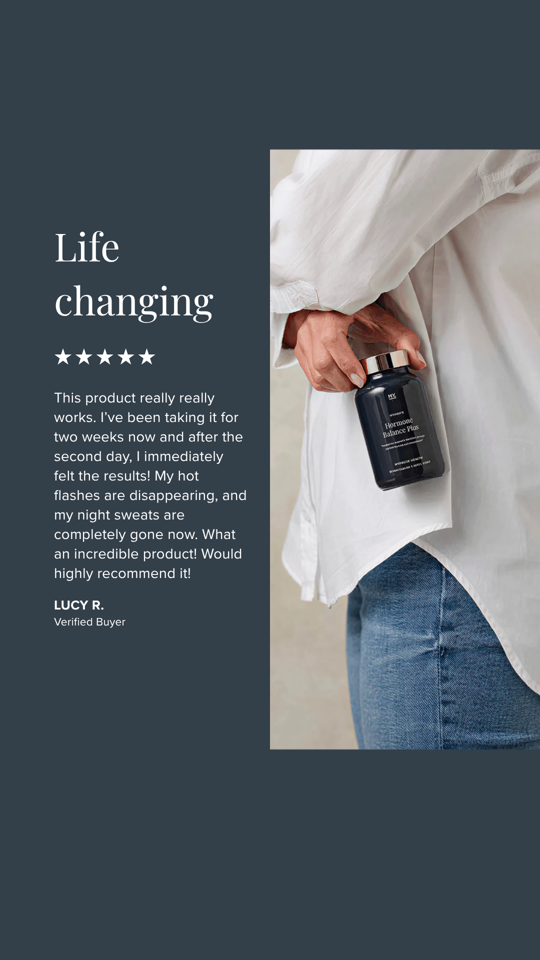 MyPause Health Facebook ad