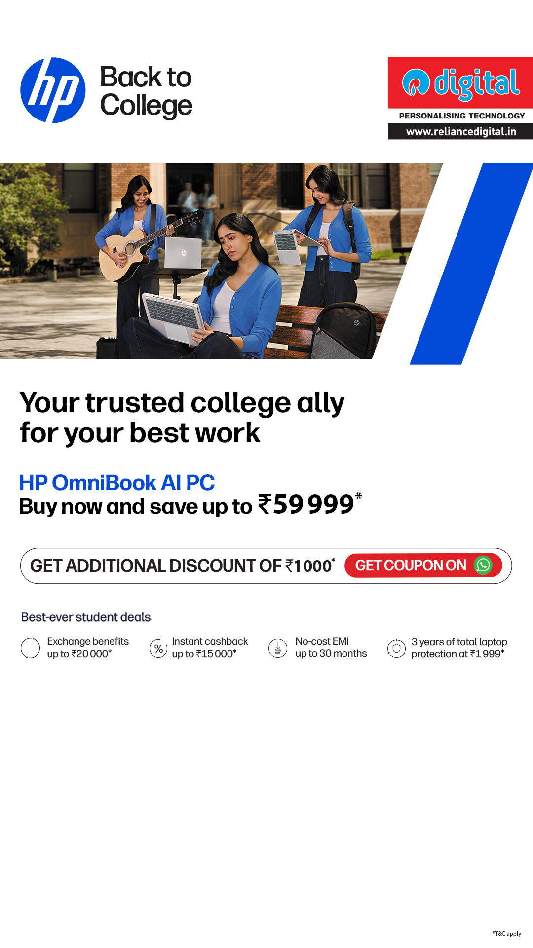 Reliance Digital Facebook ad