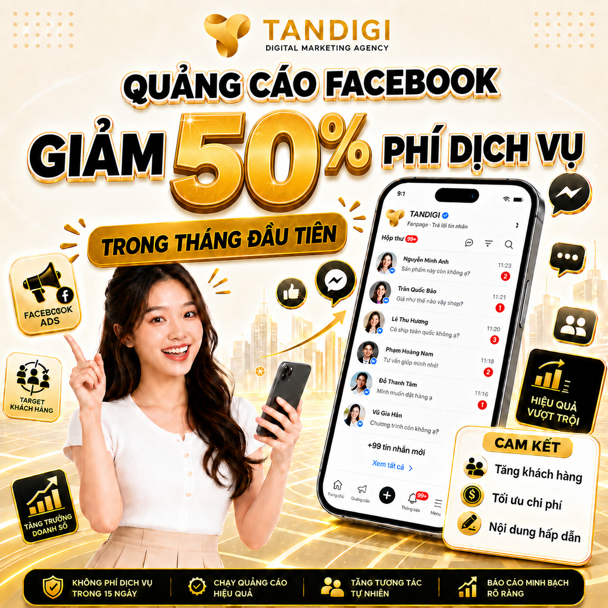 Tandigi - Dịch Vụ Digital Marketing Facebook ad