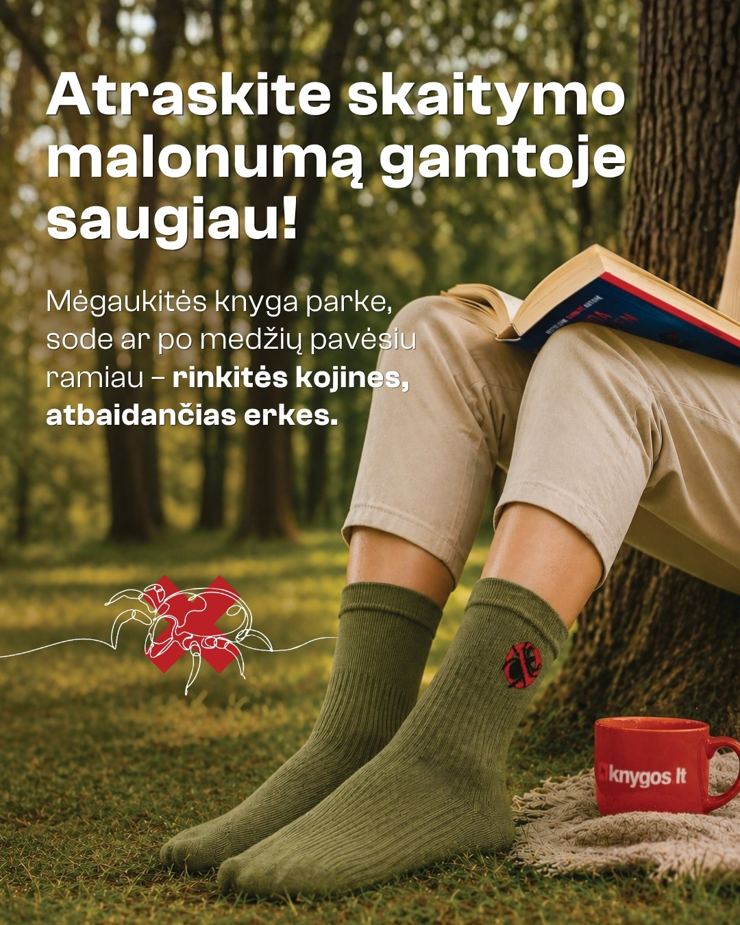 knygos.lt Facebook ad