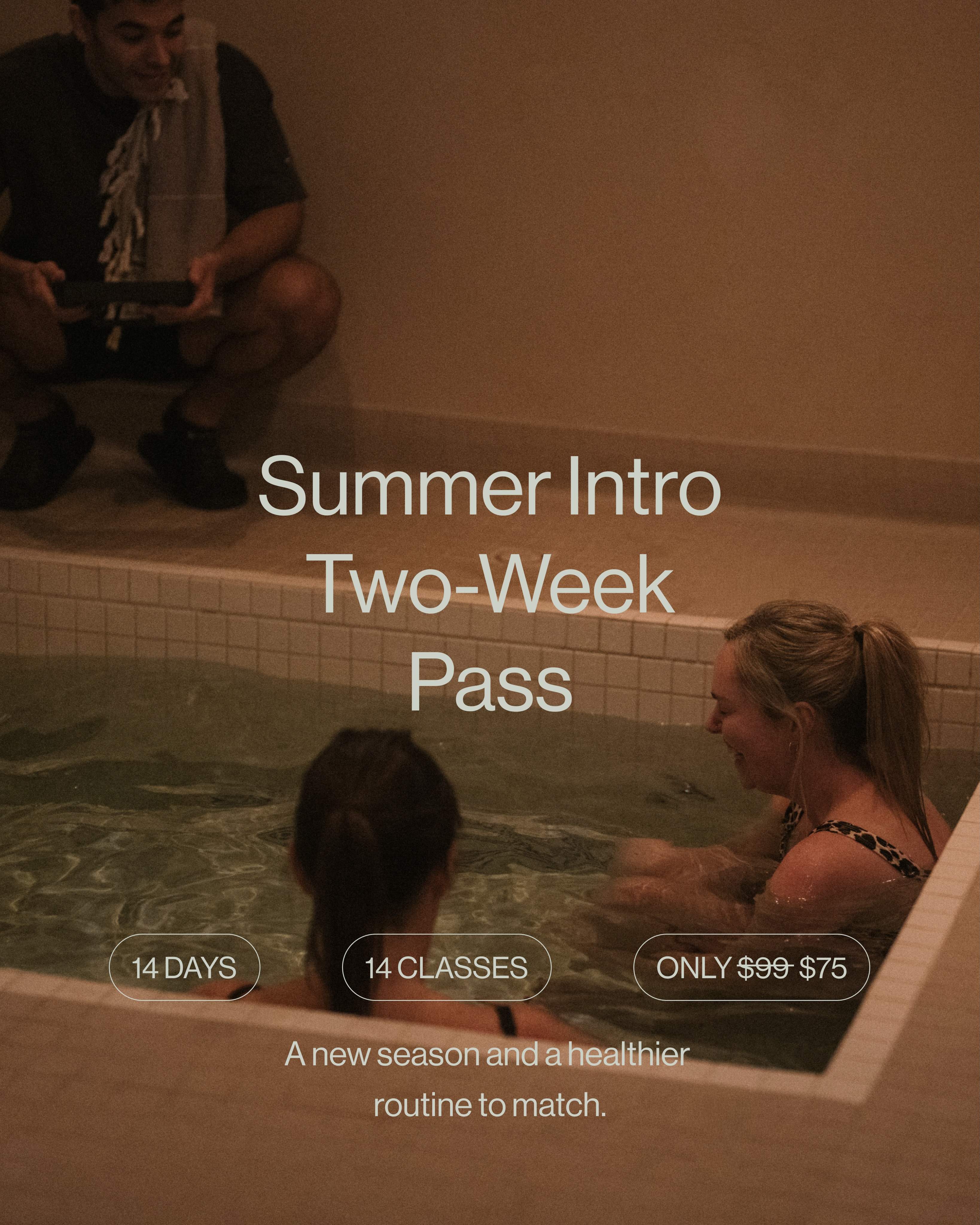 Tevah Wellness Facebook ad: Beat the Heat, 2 Weeks, $75