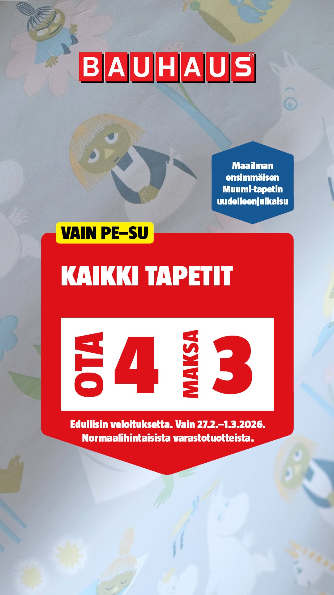 BAUHAUS Suomi Facebook ad