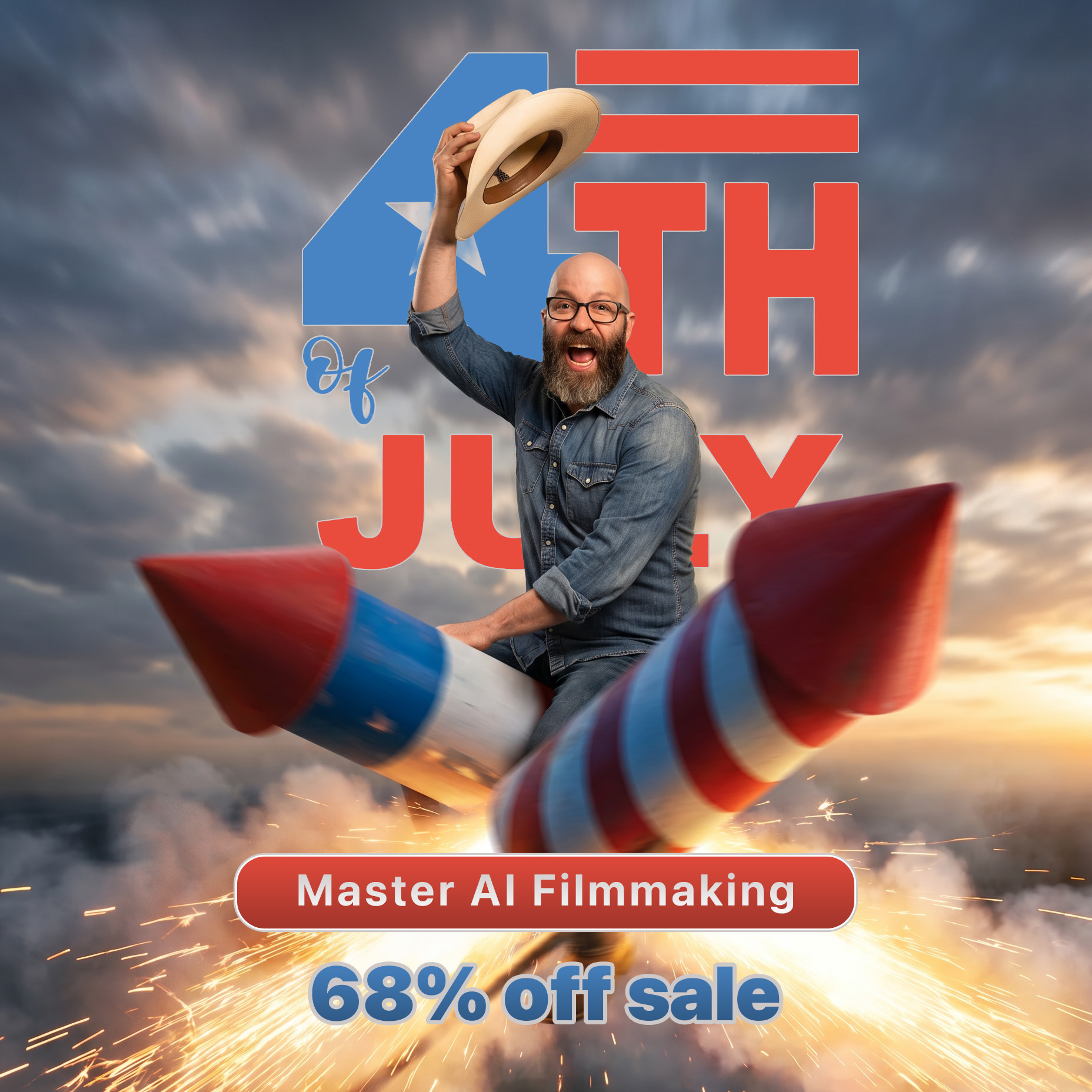 It Is Nick Miller Facebook ad: Learn AI Filmmaking in Hours, NOT Weeks (Launch Sale)