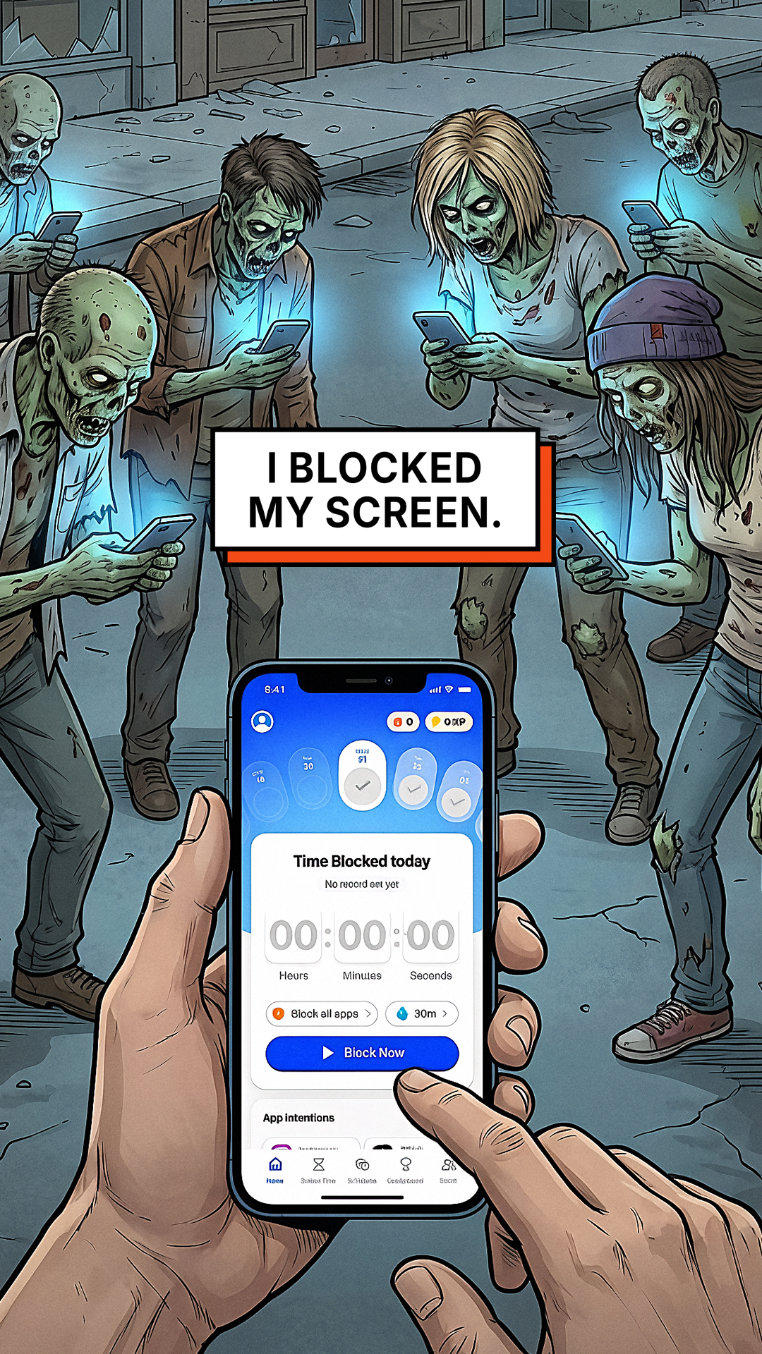 BePresent - Screen Time Tracker Facebook ad