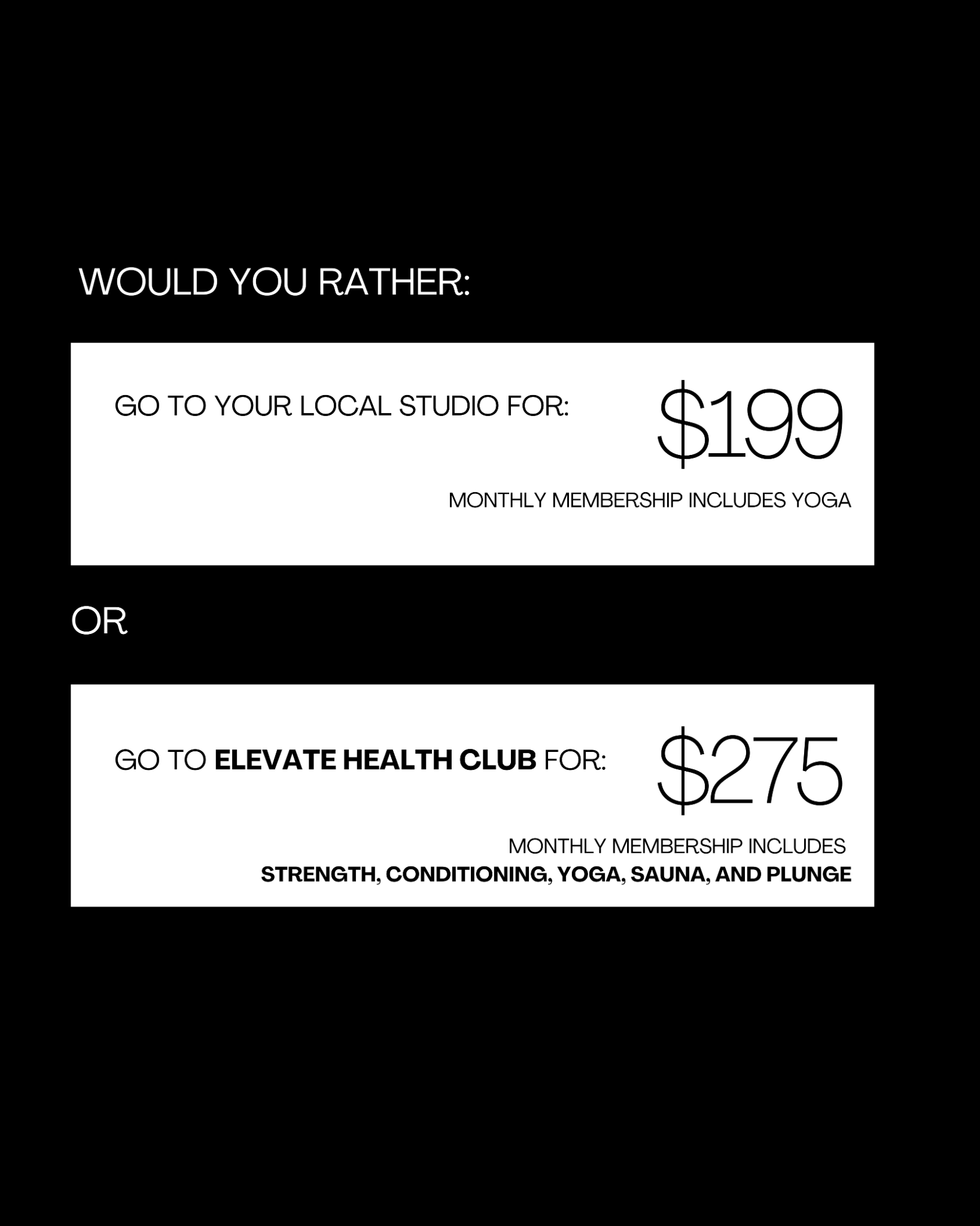 Elevate Oahu Facebook ad