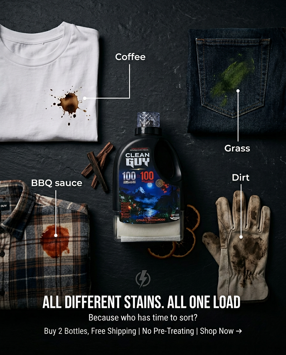 Clean Guy Facebook ad