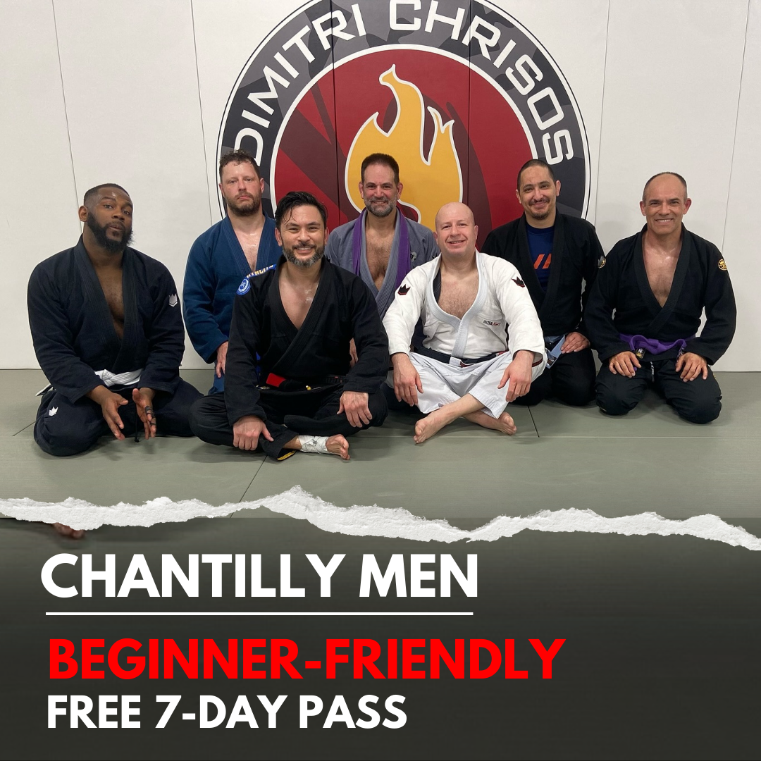 Dimitri Chrisos Jiu Jitsu Academy Facebook ad from Mar 17, 2026