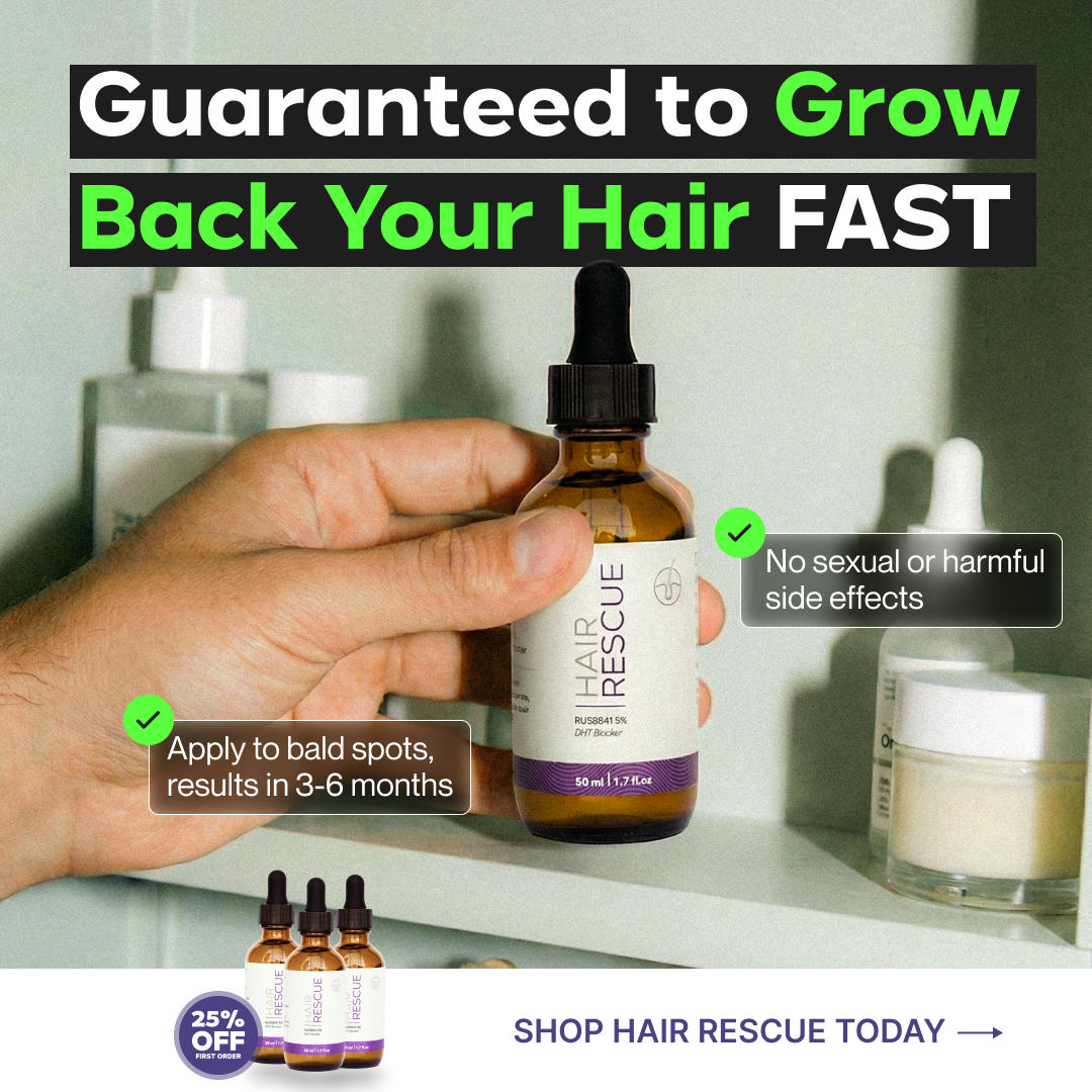 Hair Rescue Facebook ad
