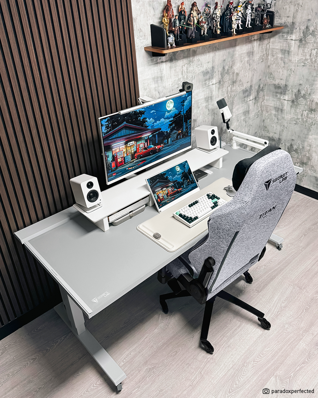 Secretlab Facebook ad: Un espace pour se concentrer, se ressourcer et…