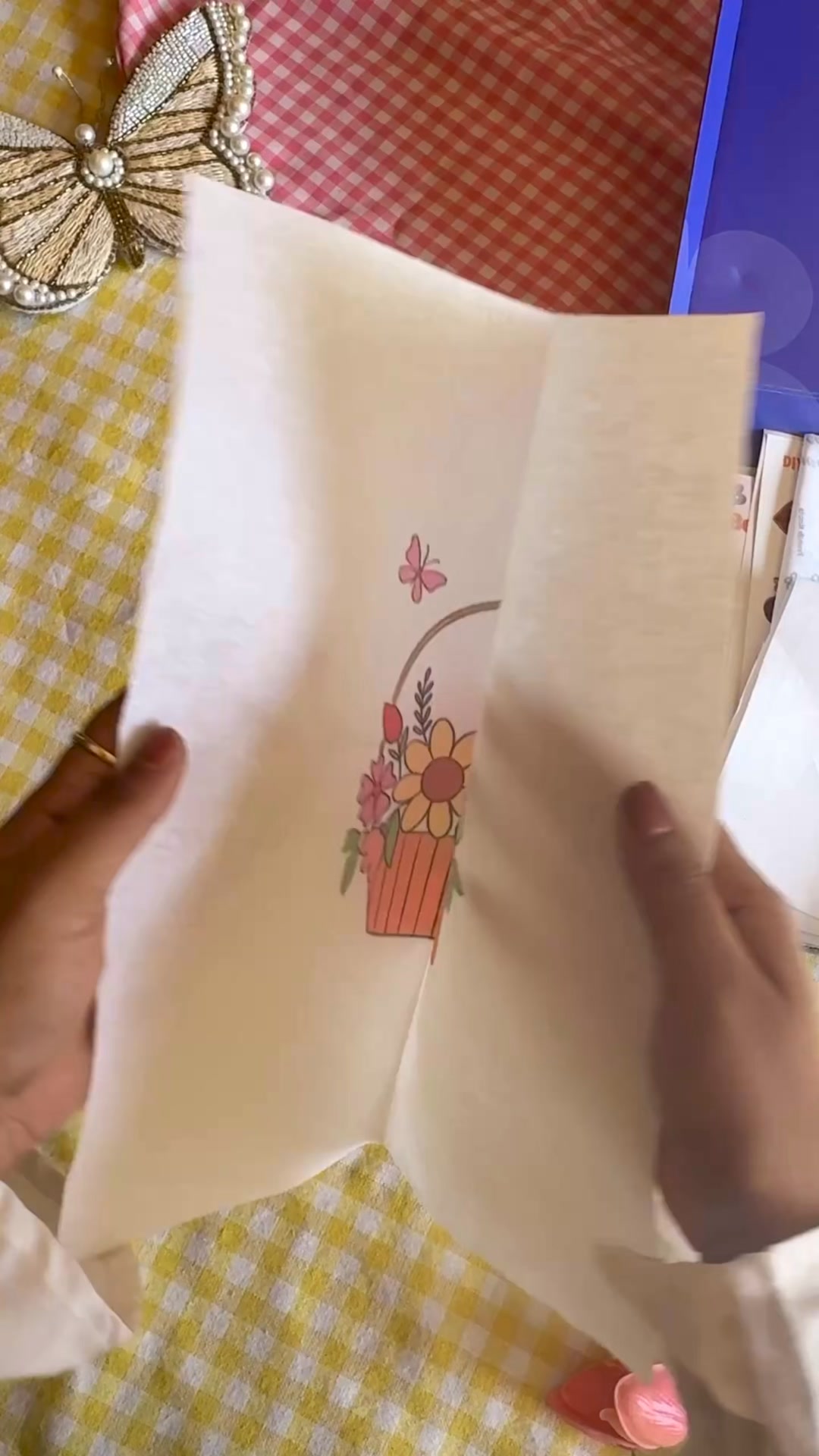 KNOT YOUR TYPE Facebook ad: Unwind with DIY Embroidery