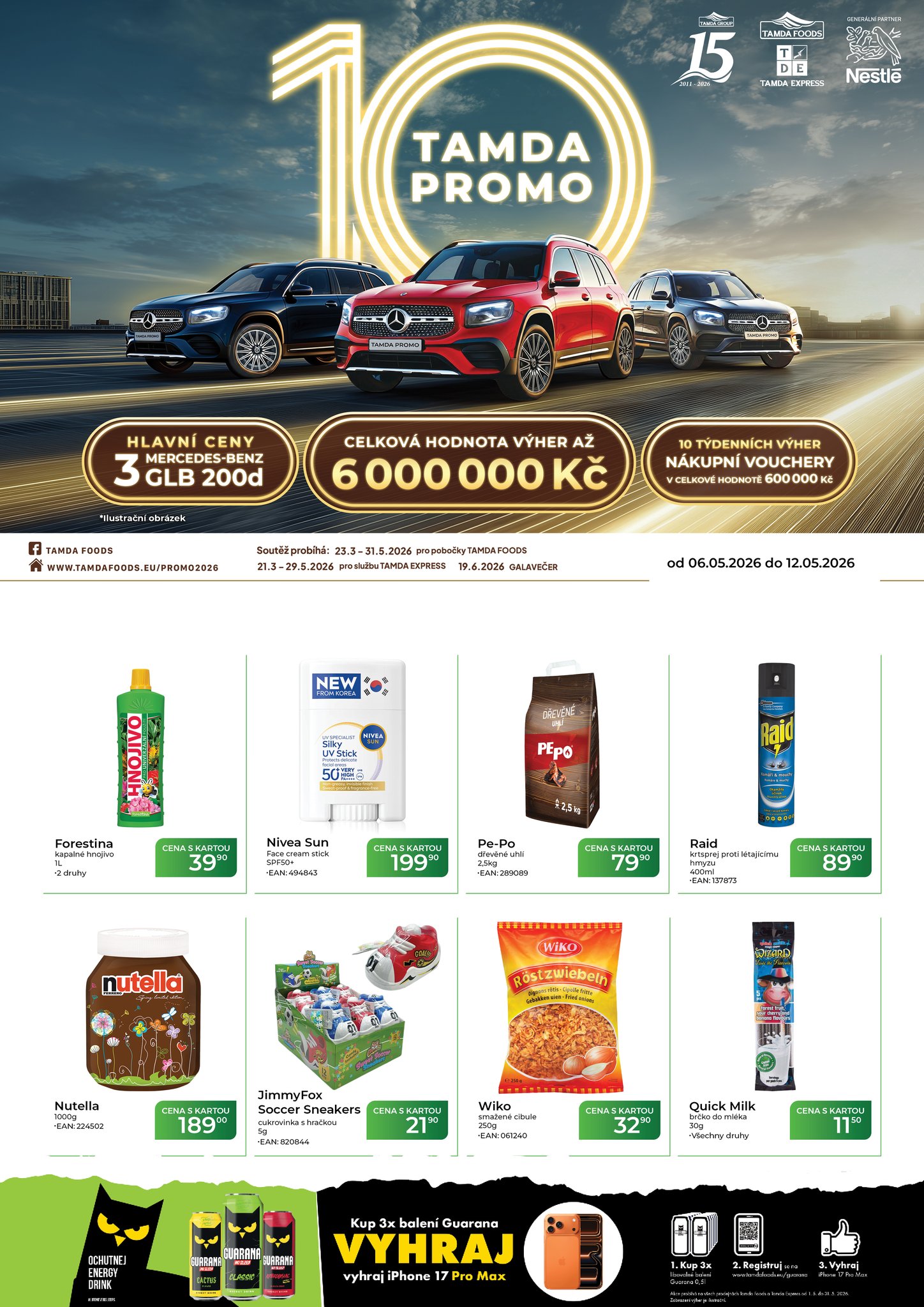 TAMDA FOODS Facebook ad: Objevte skvělé slevy na vaše oblíbené produkty!