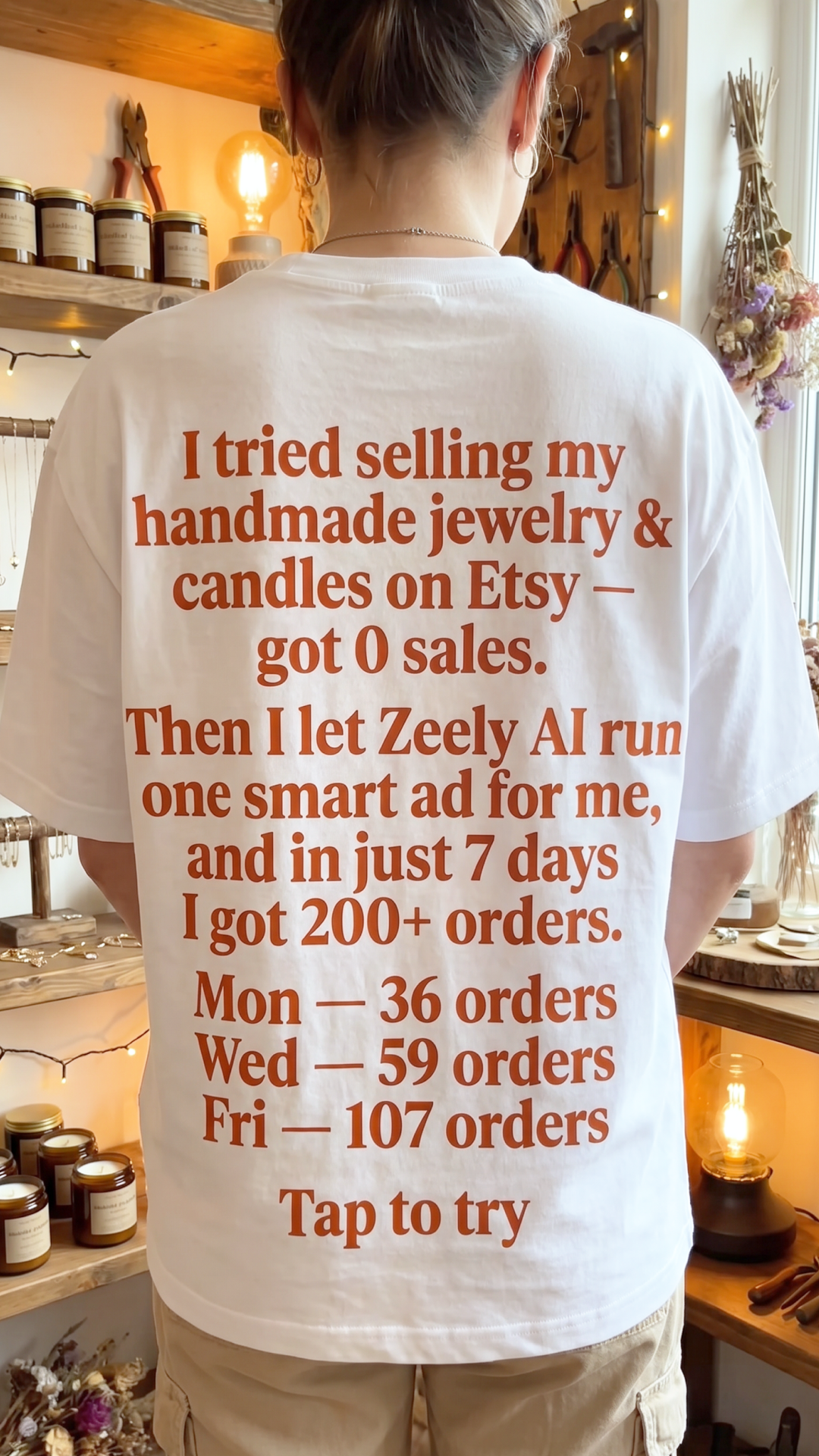Zeely Facebook ad