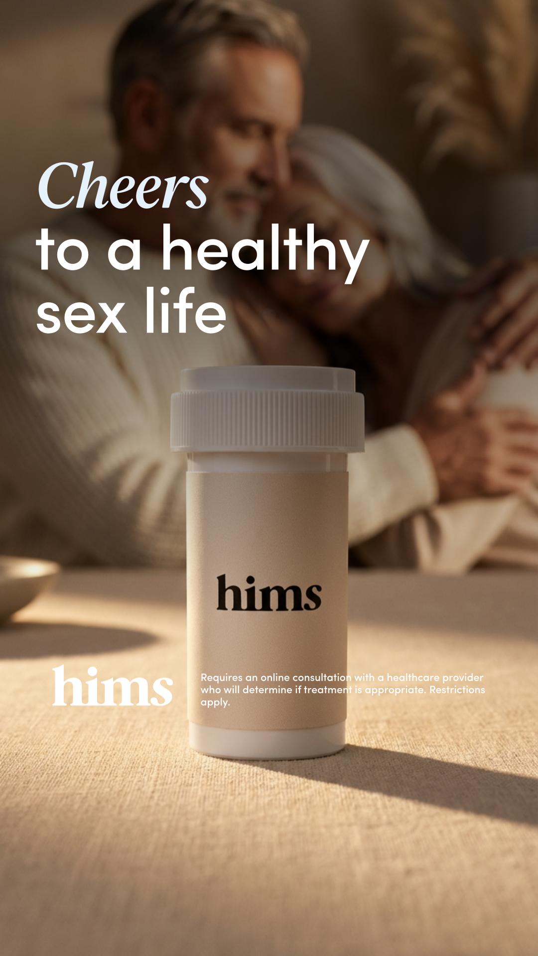hims Facebook ad