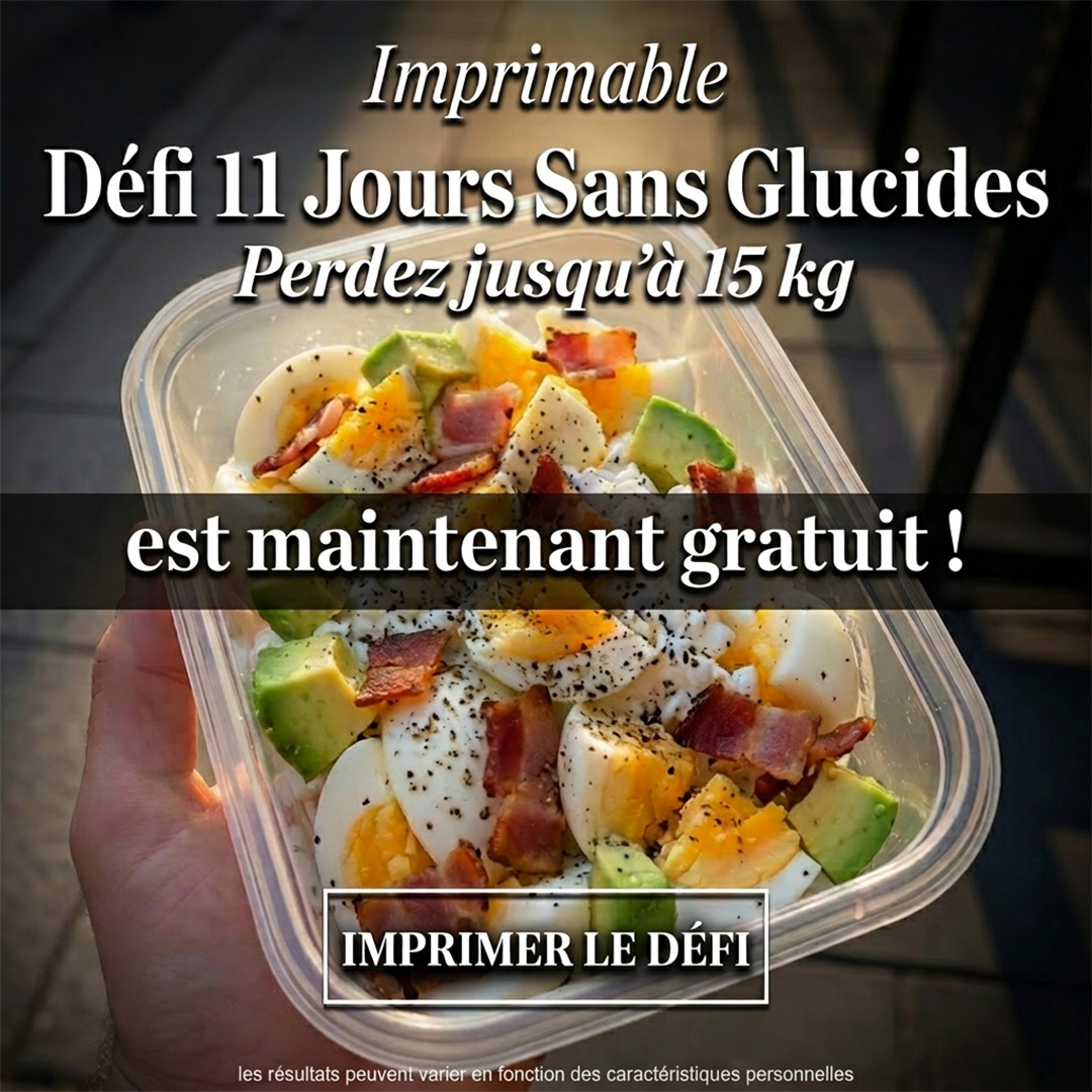 No Carbs Challenge Facebook ad
