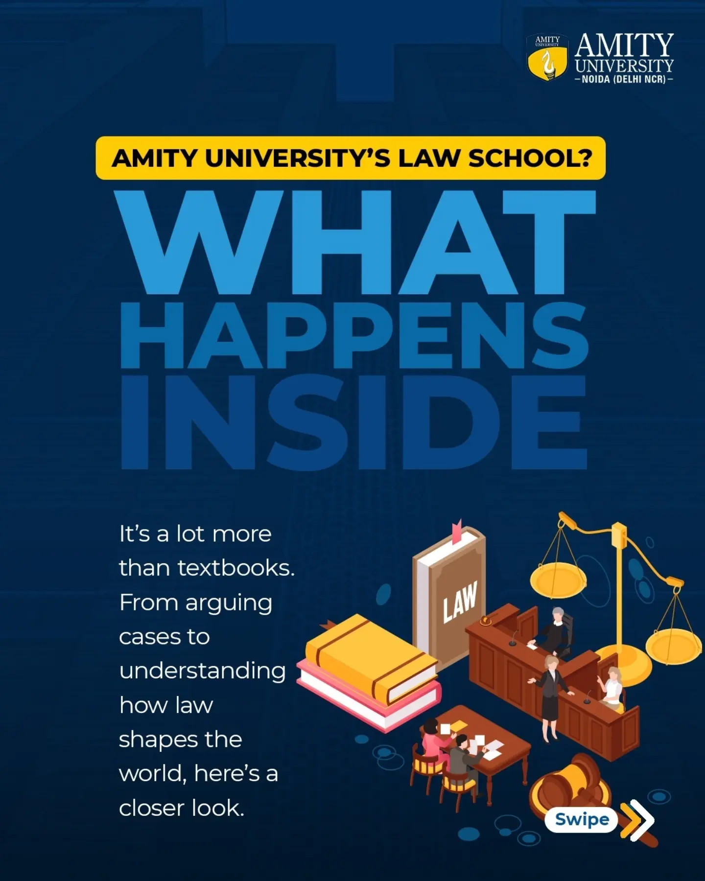 Amity University Facebook ad