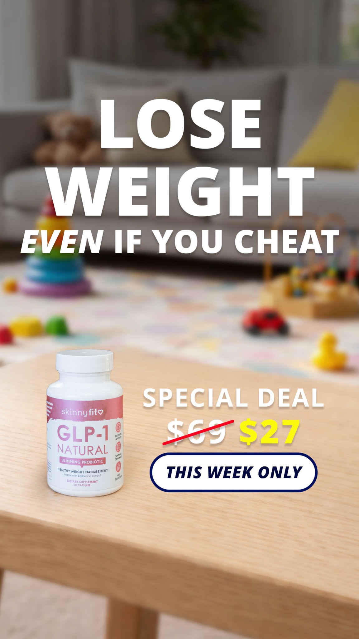 SkinnyFit Facebook ad