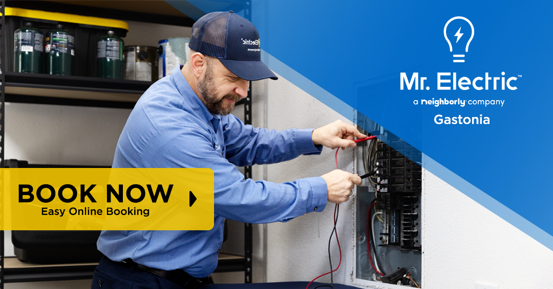 Mr. Electric of Gastonia Facebook ad: Keep Your Home Powered Safely