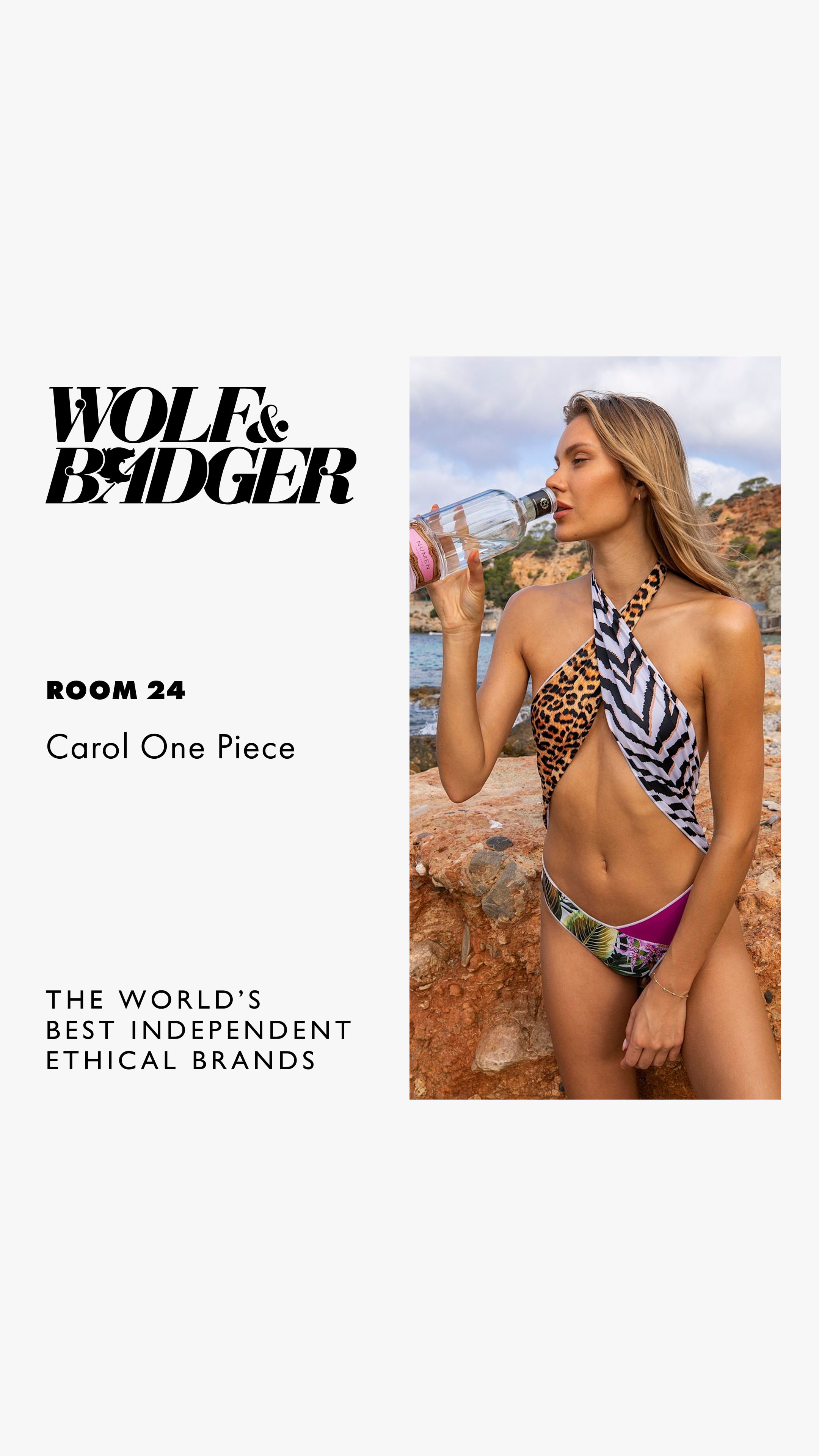 Wolf & Badger Facebook ad