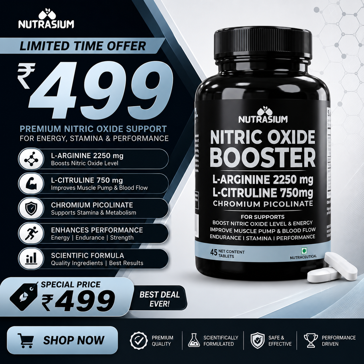 Nutrasium Facebook ad