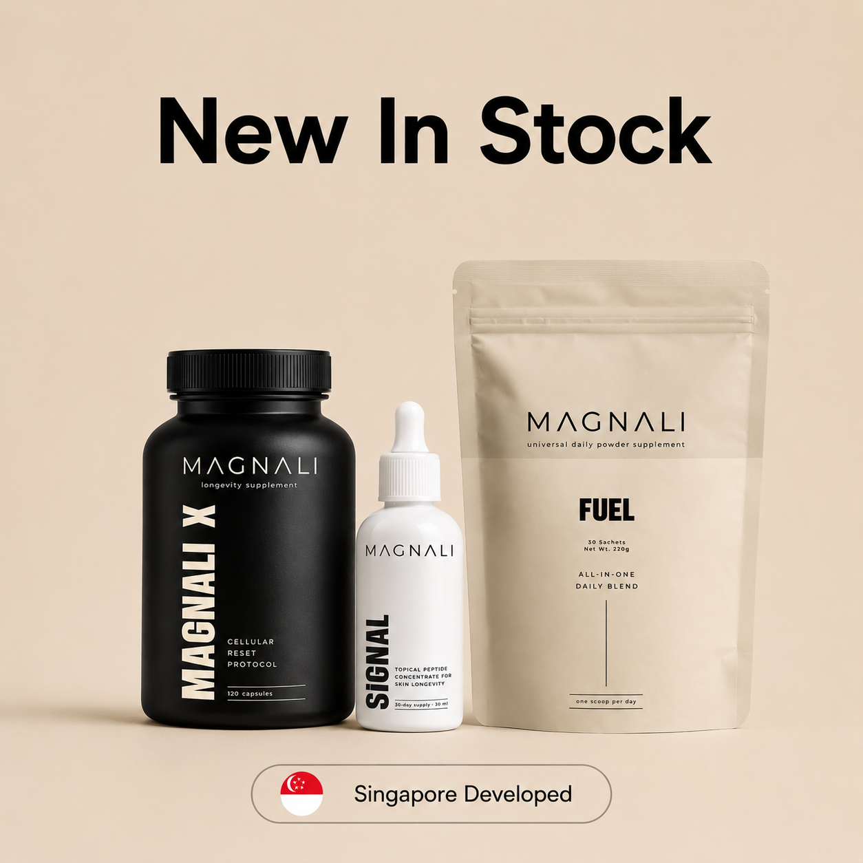 Magnali Health Facebook ad: Magnali: Singapore's Longevity Breakthrough