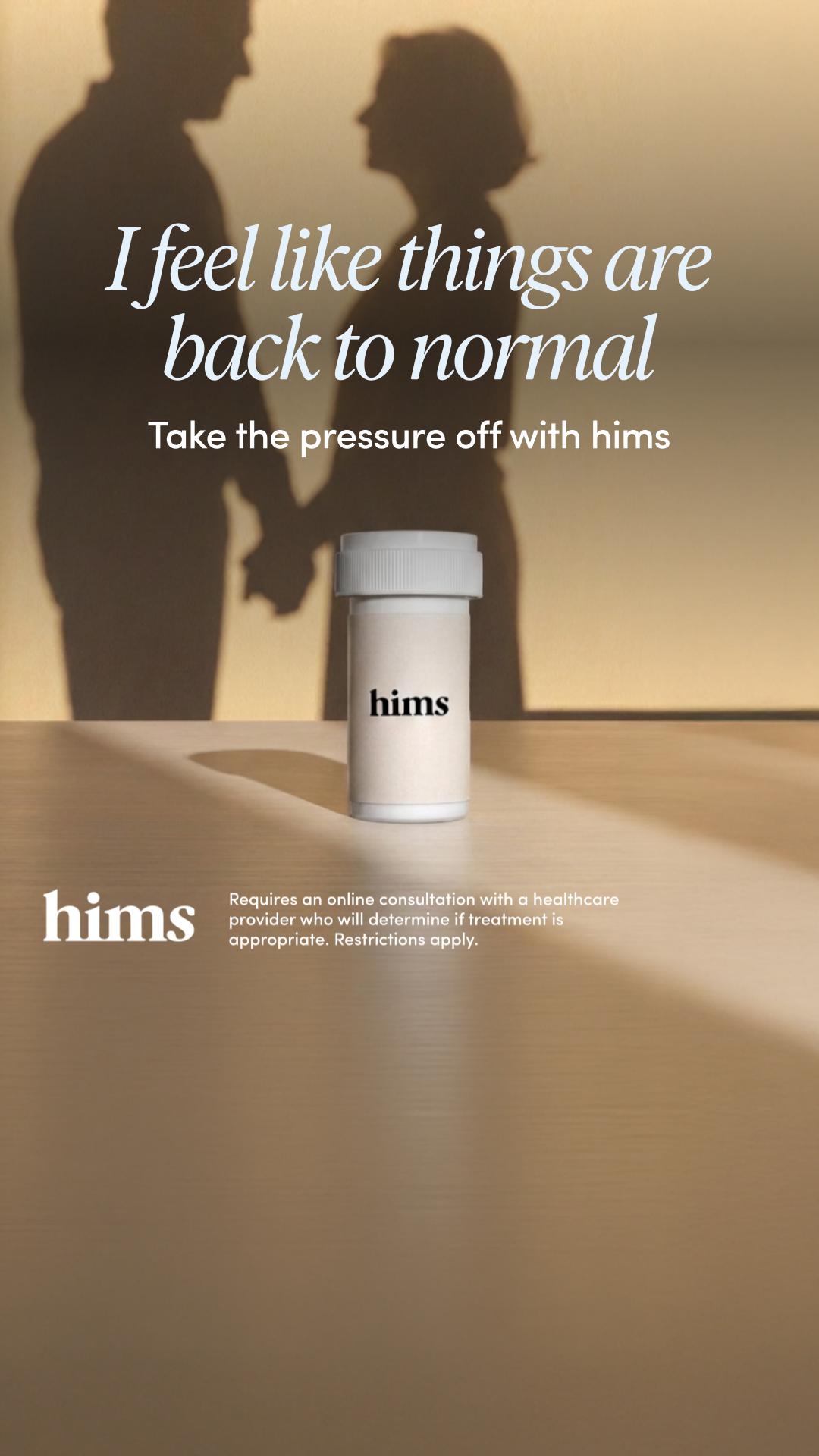 hims Facebook ad