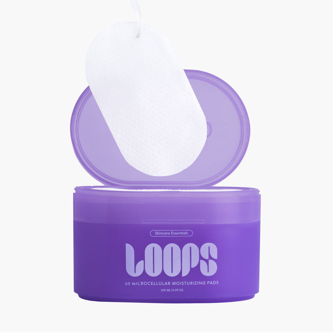 LOOPS Facebook ad: Skincare designed around your life