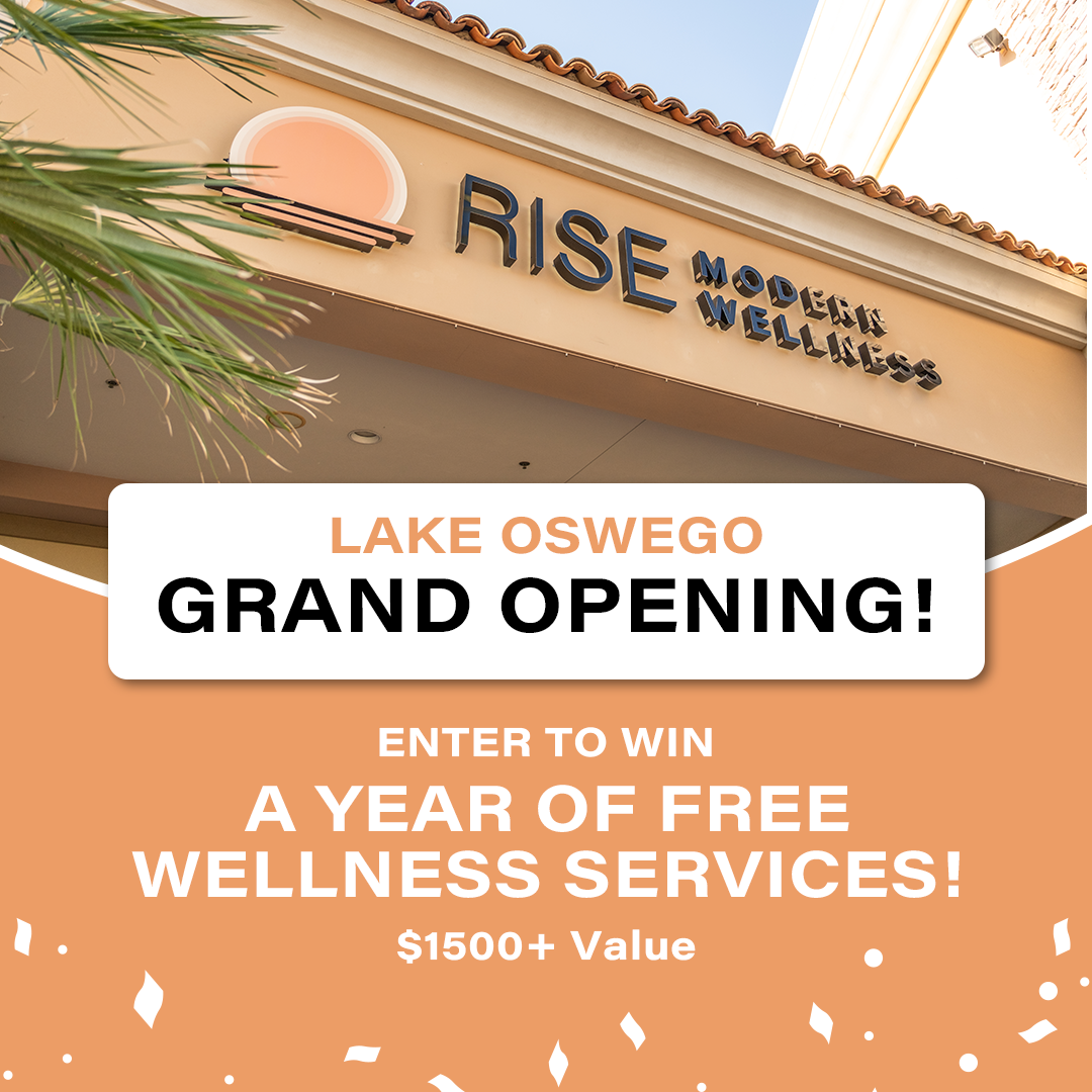 RISE Modern Wellness - Lake Oswego Oregon Facebook ad: LAKE OSWEGO LOCALS!