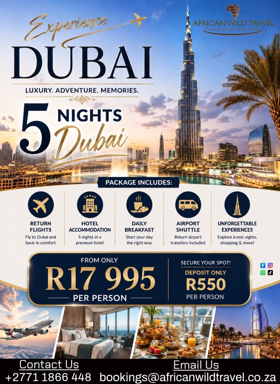 African Wild Travel Facebook ad: Whether you're looking for luxury, adventure, shopping, or…