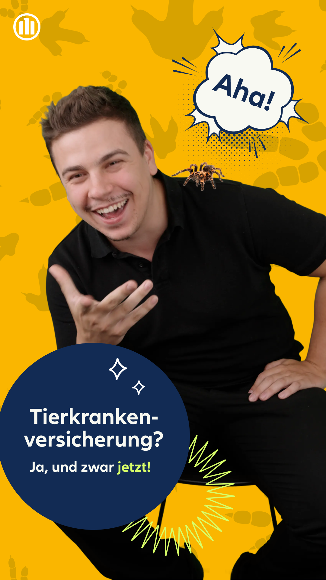Allianz Digitalteam Facebook ad: Deine Experten für die Tierkrankenversicherung. Auf (fast)…