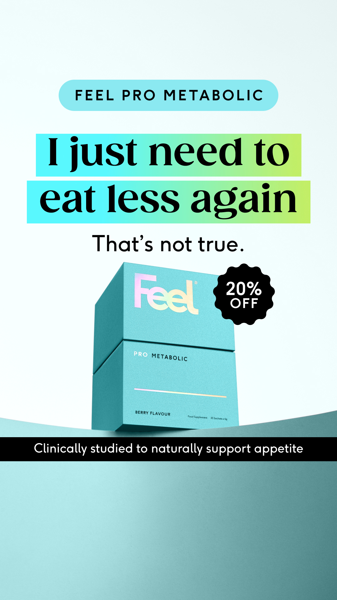 Feel Facebook ad