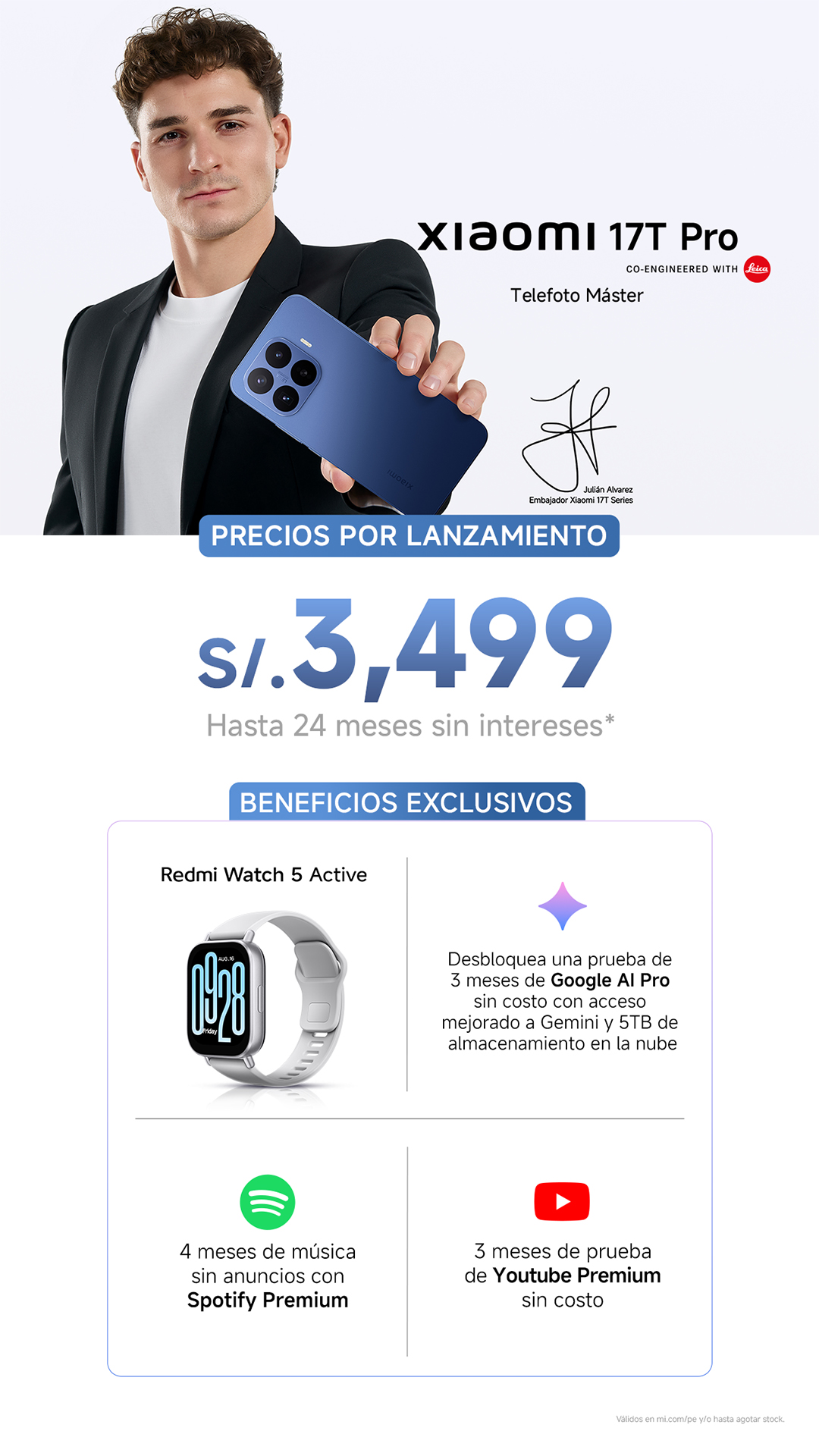 Xiaomi Perú Facebook ad from Jul 15, 2026