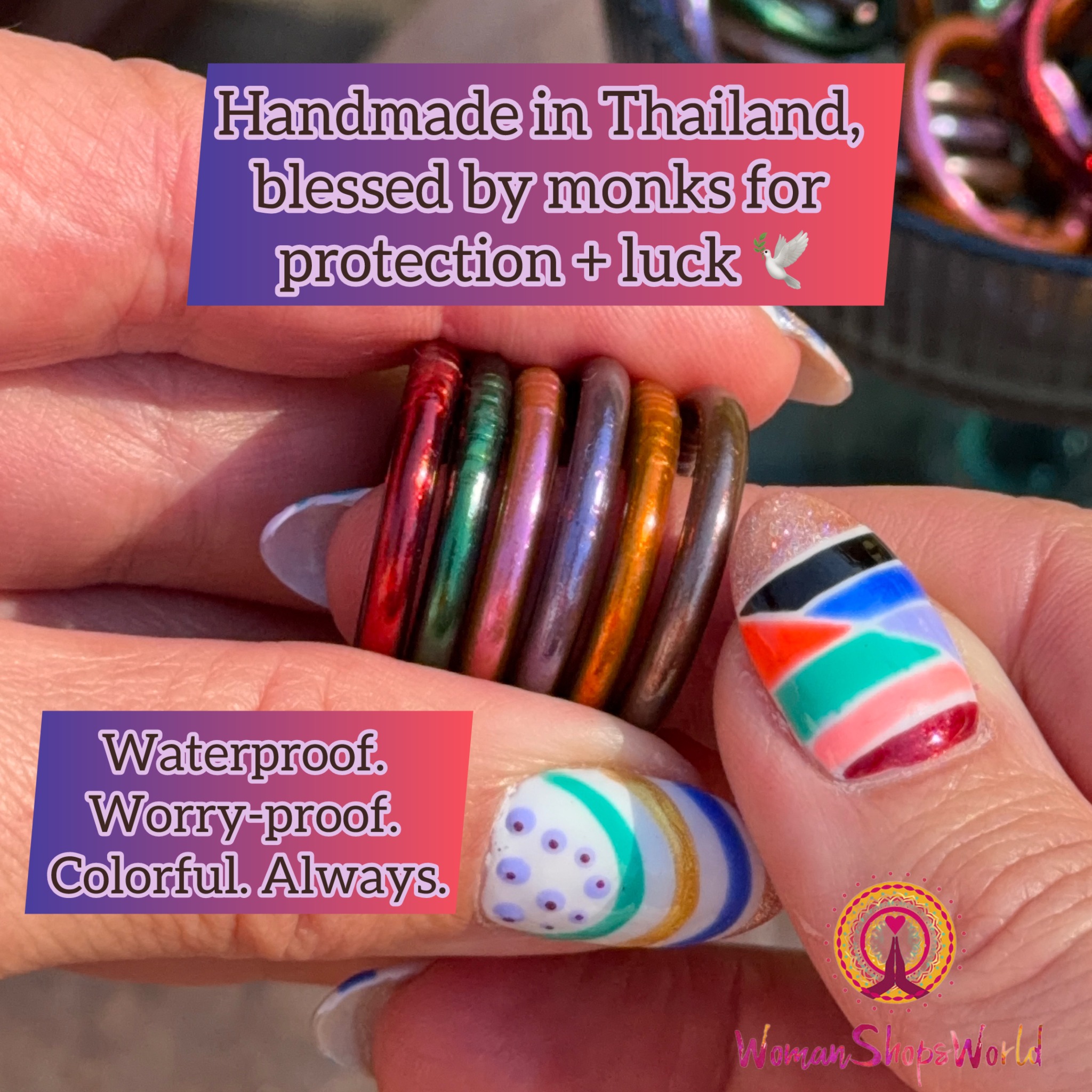 WomanShopsWorld Facebook ad