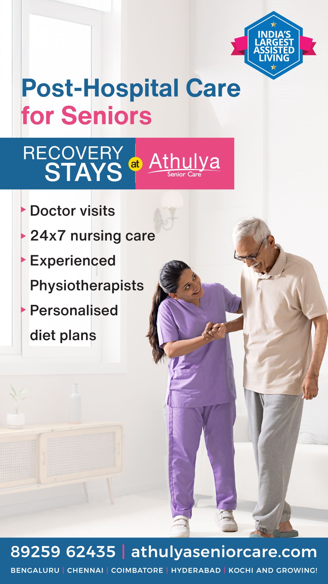 Athulya Assisted Living Facebook ad