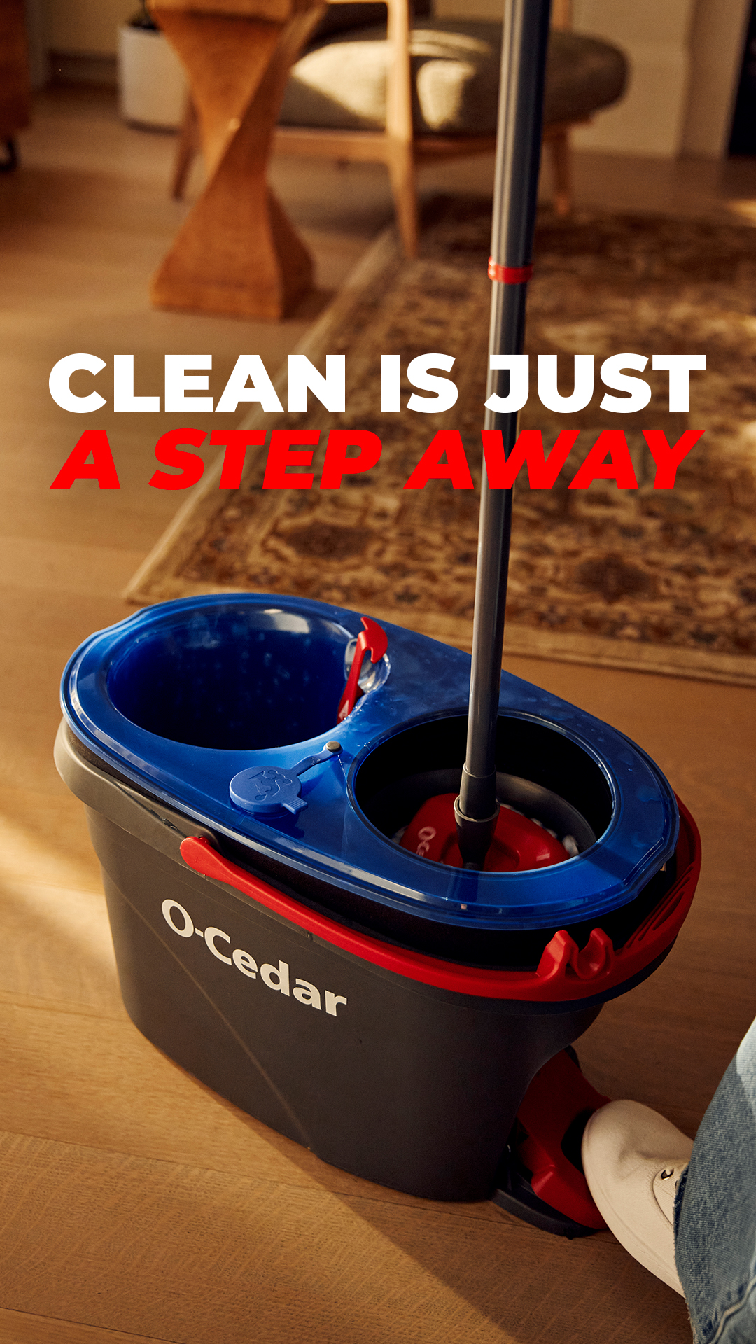 O-Cedar Facebook ad