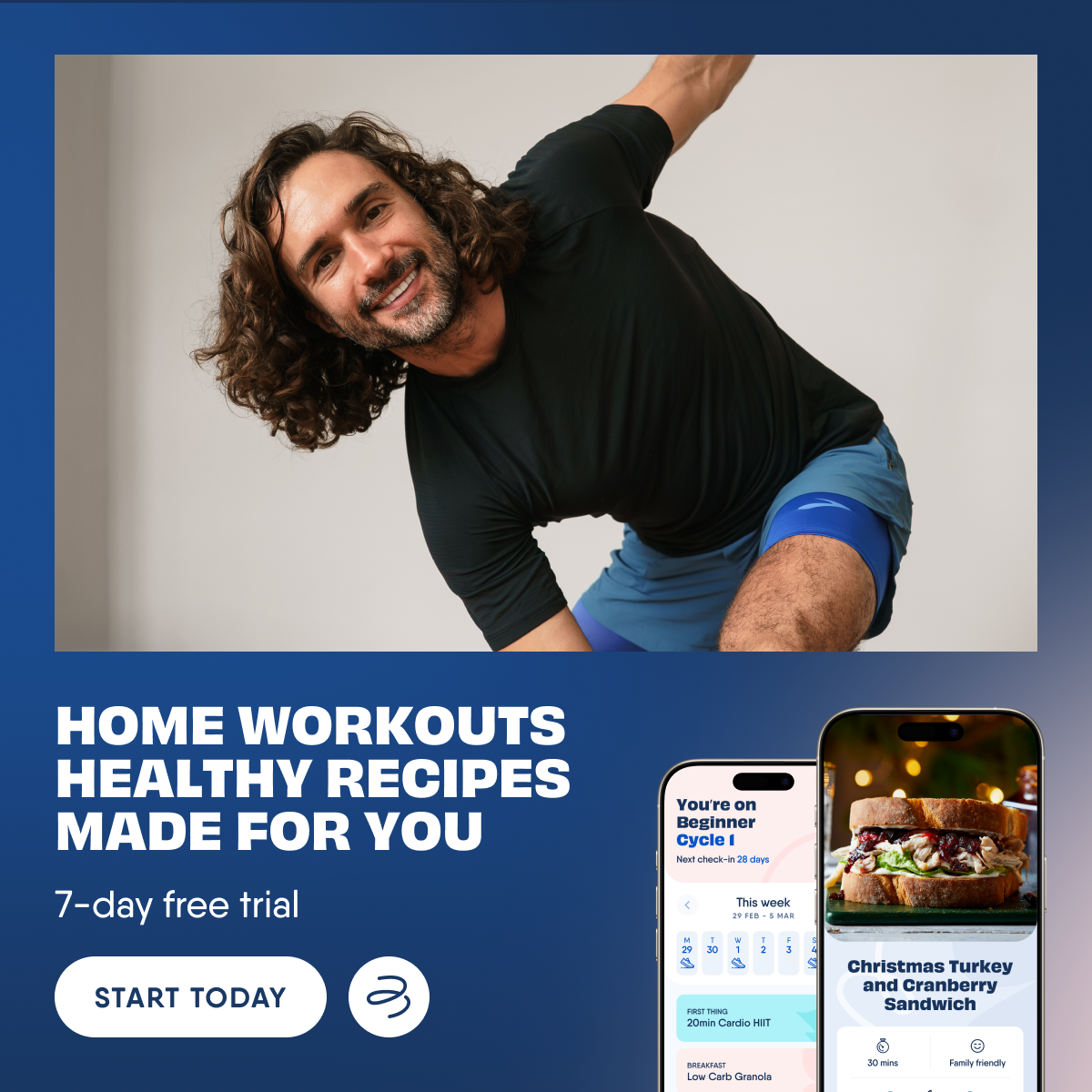 The Body Coach Facebook ad from Mar 18, 2026